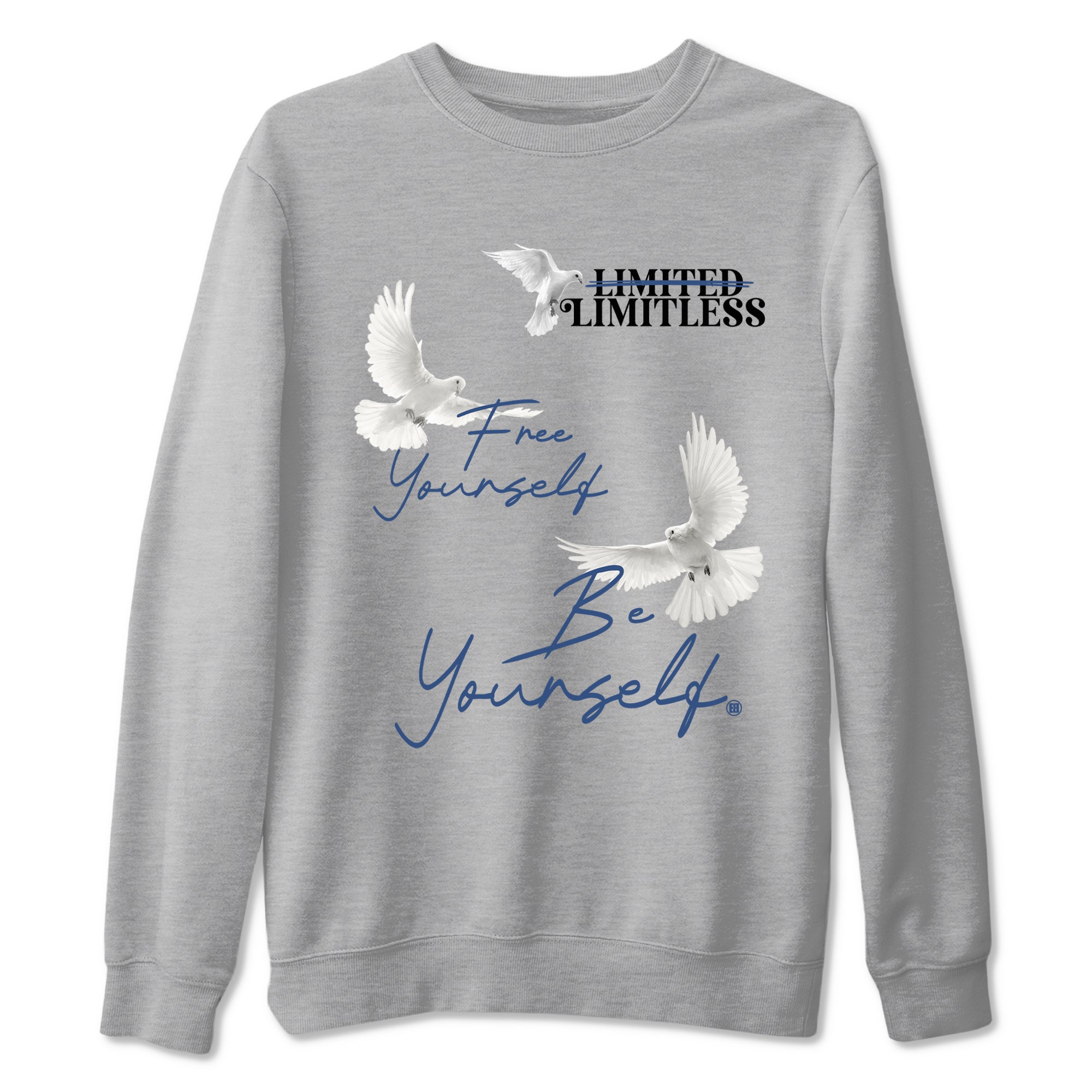 Free Yourself Be Yourself Sneaker Tees - Air Jordan 3 A Ma Maniere x Diffused Blue