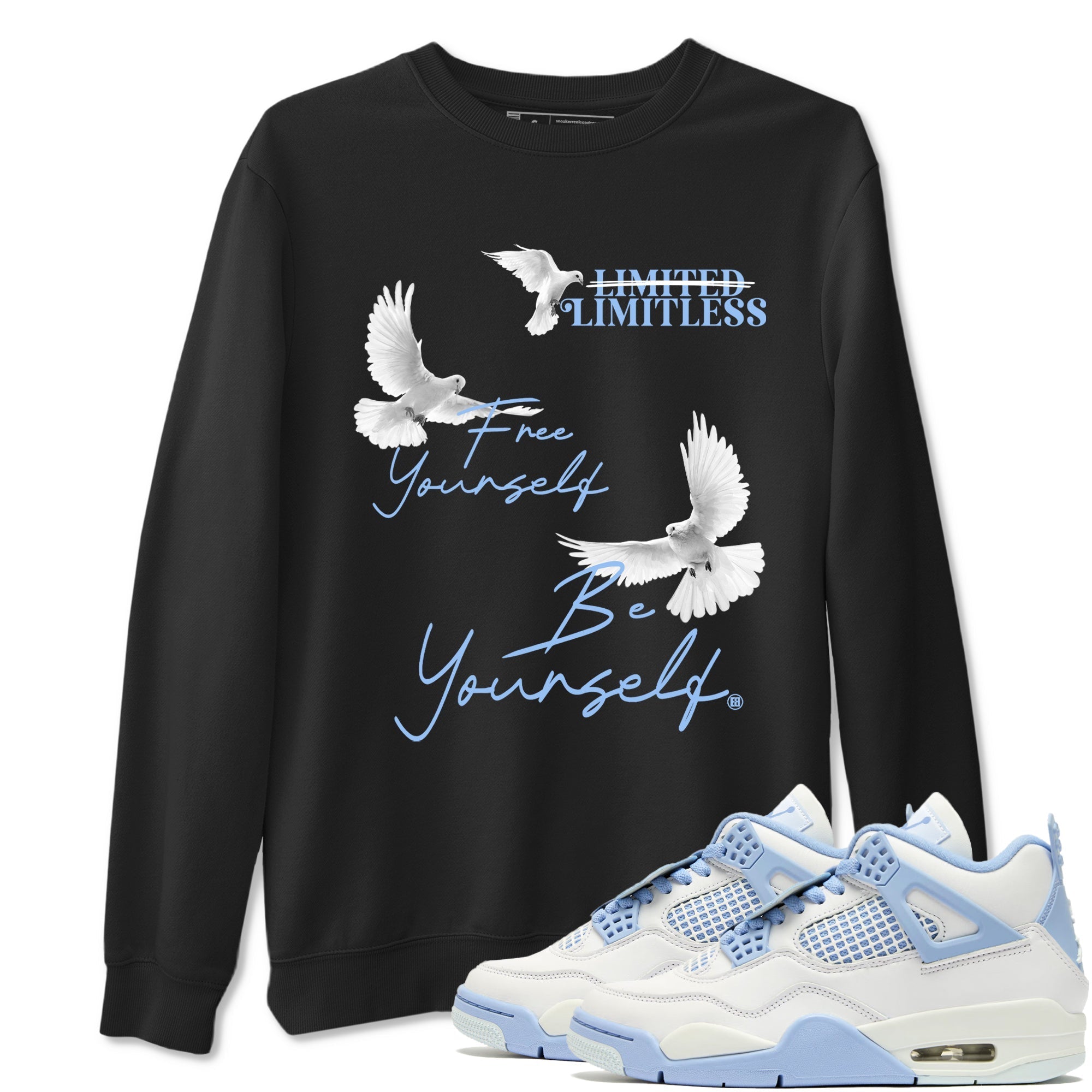 Free Yourself Be Yourself Sneaker Tees - Air Jordan 4 