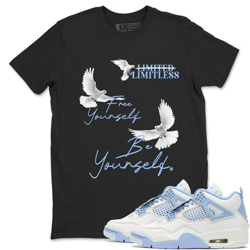 Free Yourself Be Yourself Sneaker Tees - Air Jordan 4 