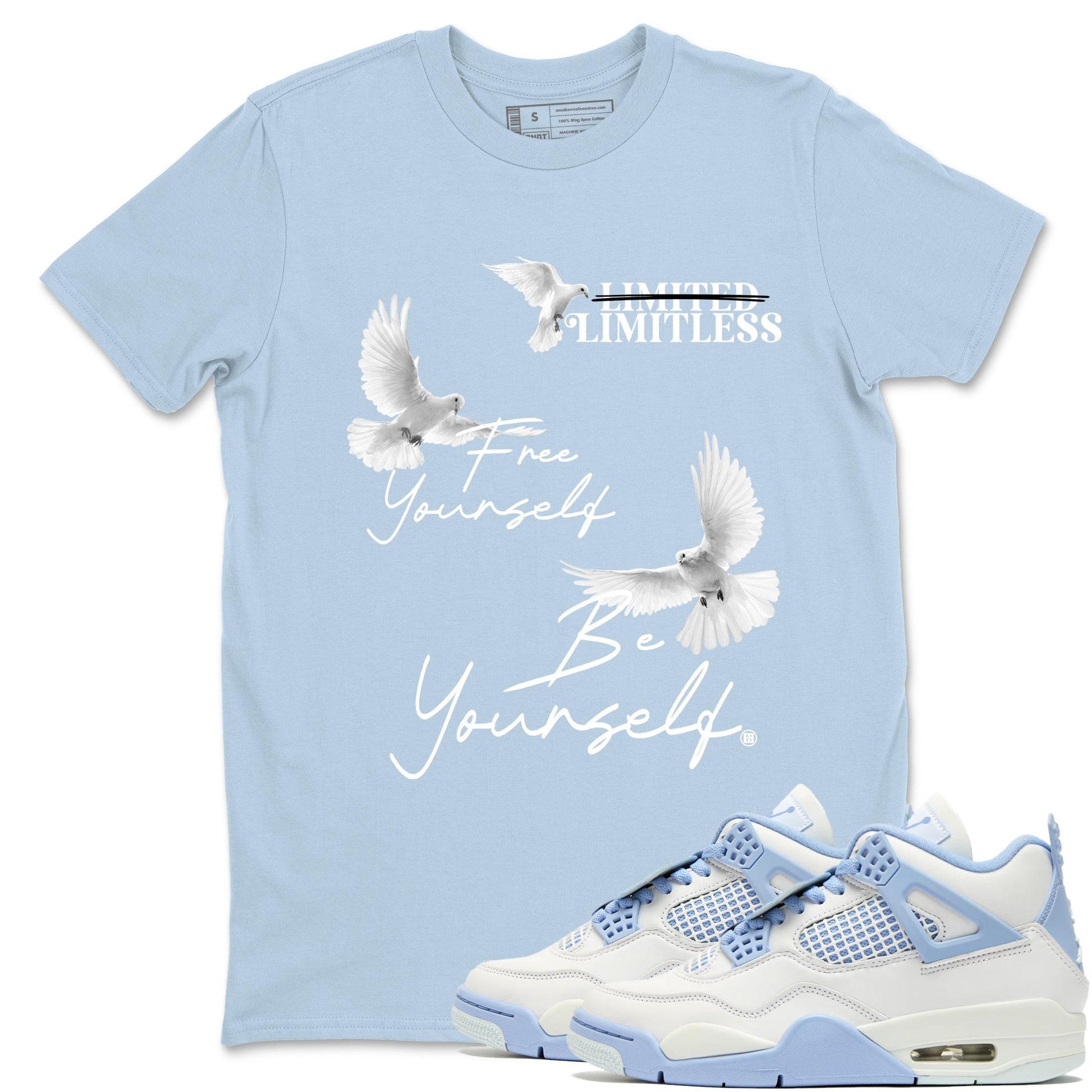 Free Yourself Be Yourself Sneaker Tees - Air Jordan 4 