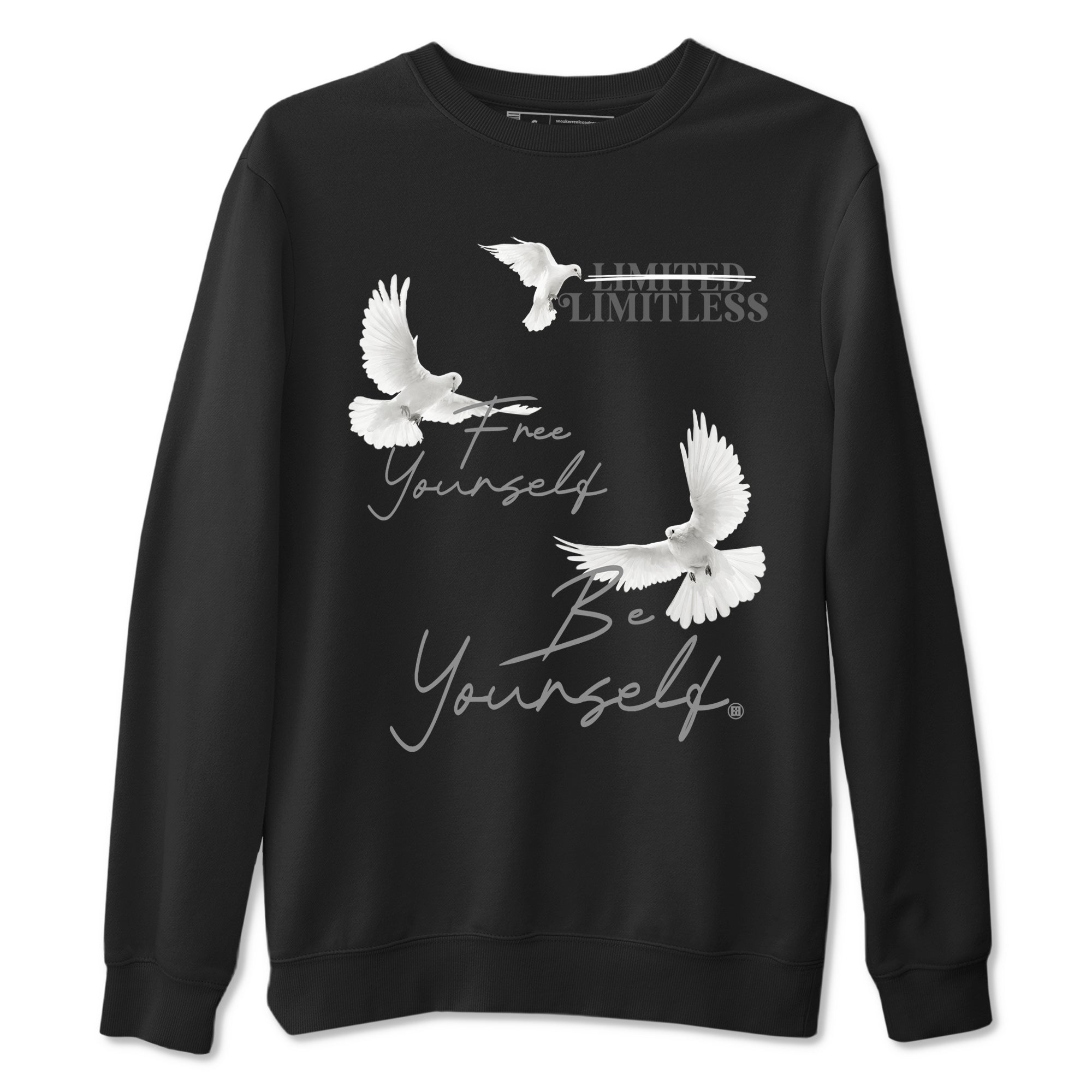 Free Yourself Be Yourself Sneaker Tees - Air Jordan 9 Cool Grey