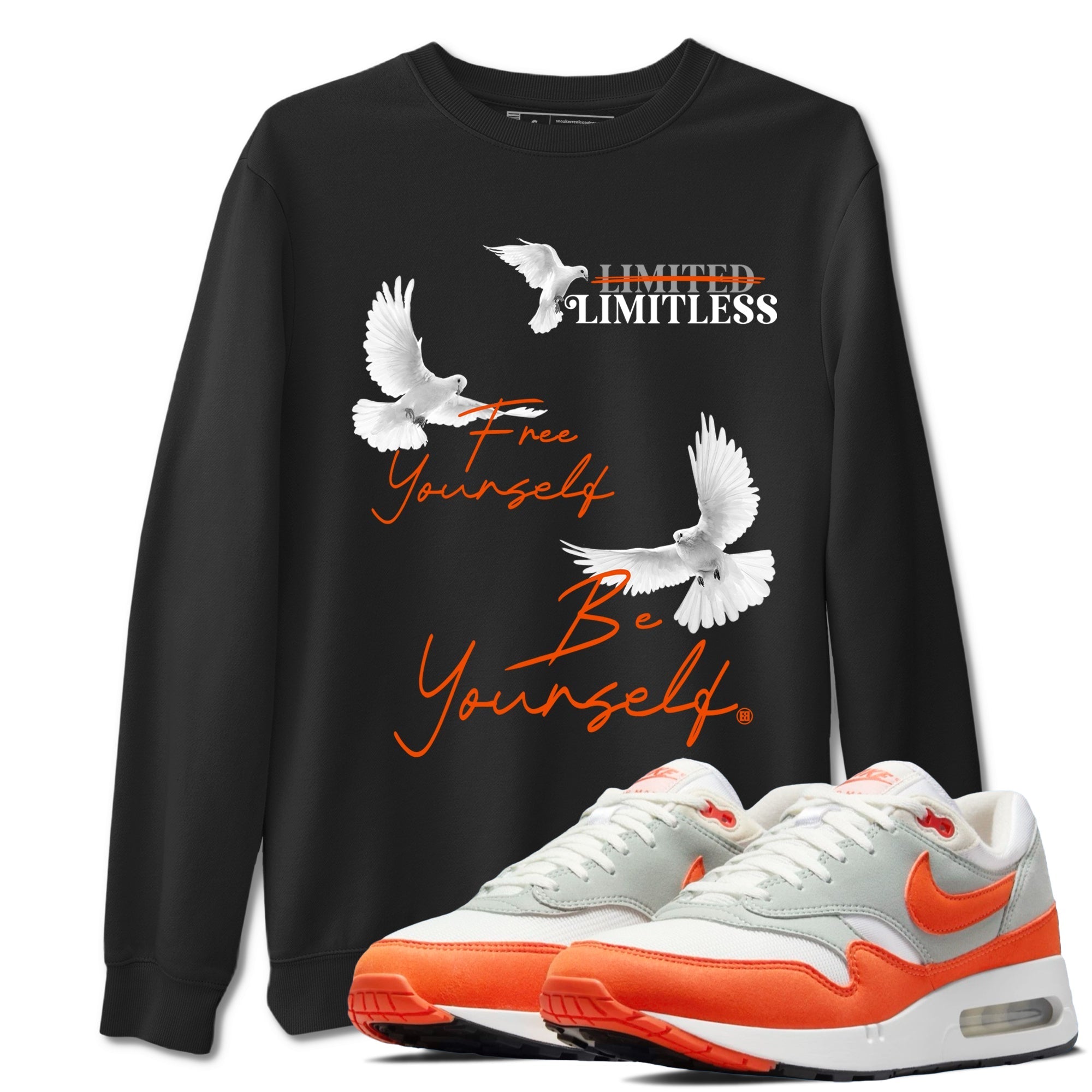 Free Yourself Be Yourself Sneaker Tees - Air Max 1 Cosmic Clay
