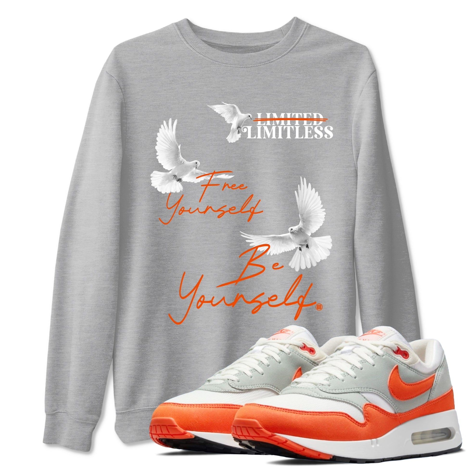 Free Yourself Be Yourself Sneaker Tees - Air Max 1 Cosmic Clay