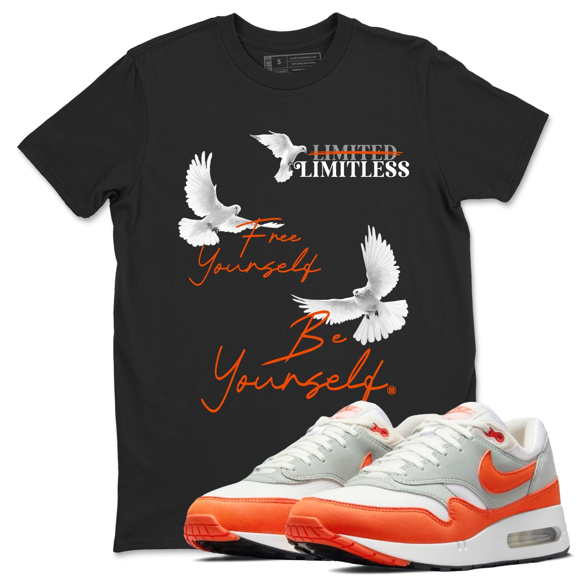 Free Yourself Be Yourself Sneaker Tees - Air Max 1 Cosmic Clay