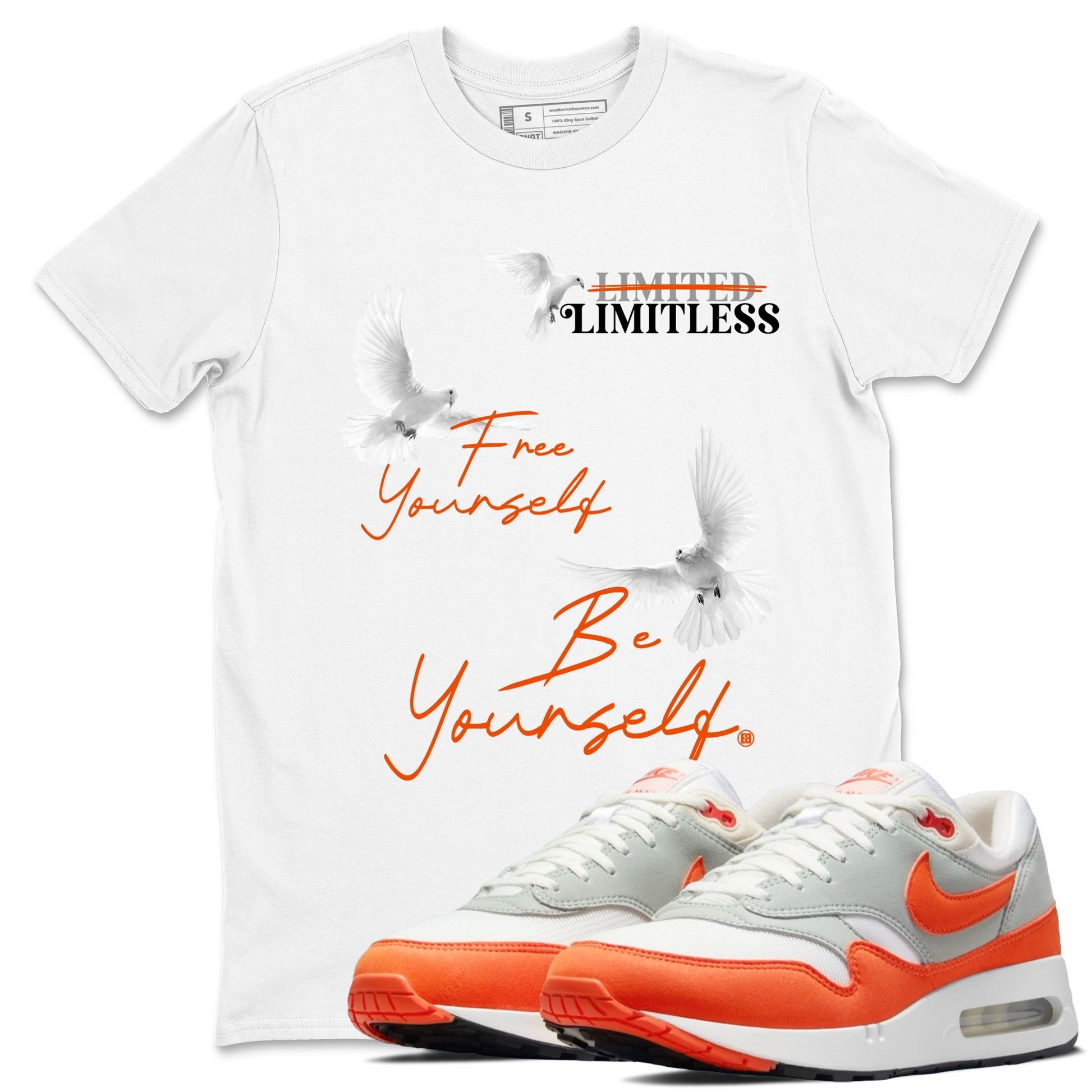 Free Yourself Be Yourself Sneaker Tees - Air Max 1 Cosmic Clay