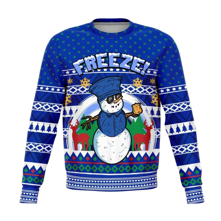 Freeze Iceman Meme Meme 2022 Design 3d Ugly Christmas Sweater ? Usalast