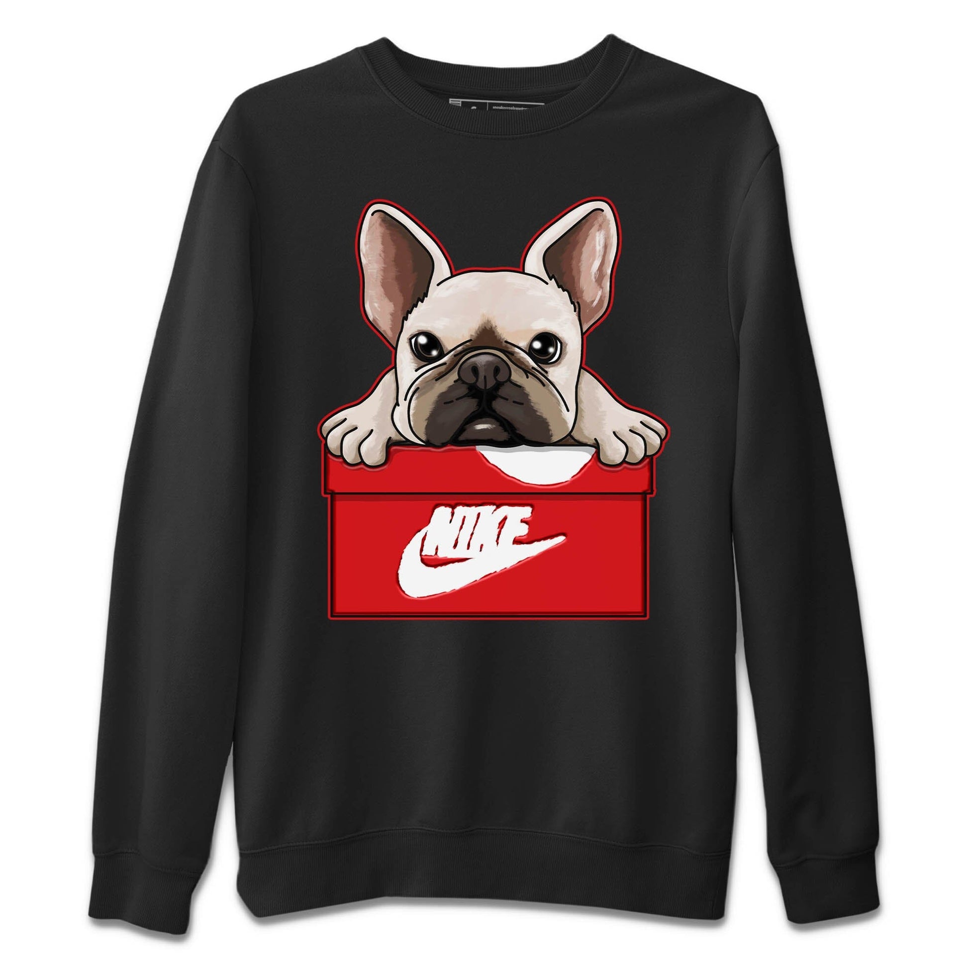 French Bulldog Unisex Tops - Air Jordan 1 Lost & Found