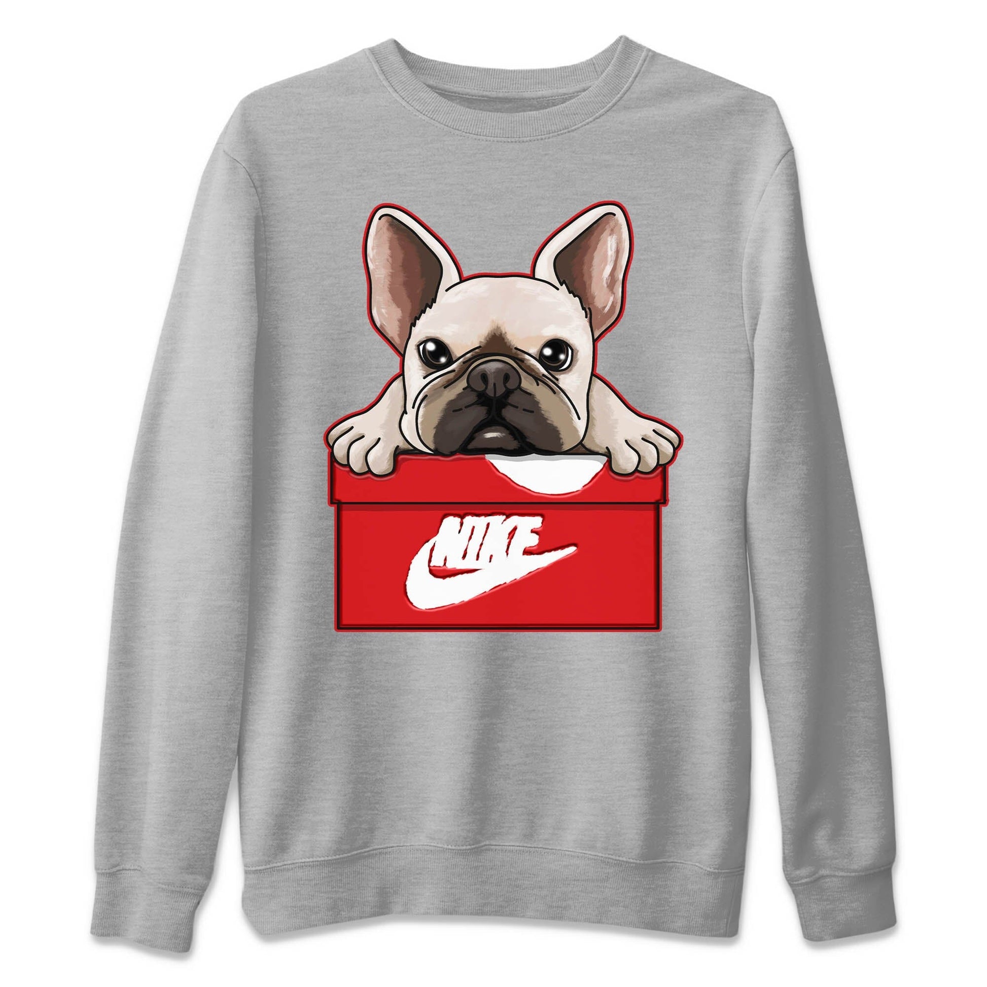 French Bulldog Unisex Tops - Air Jordan 1 Lost & Found