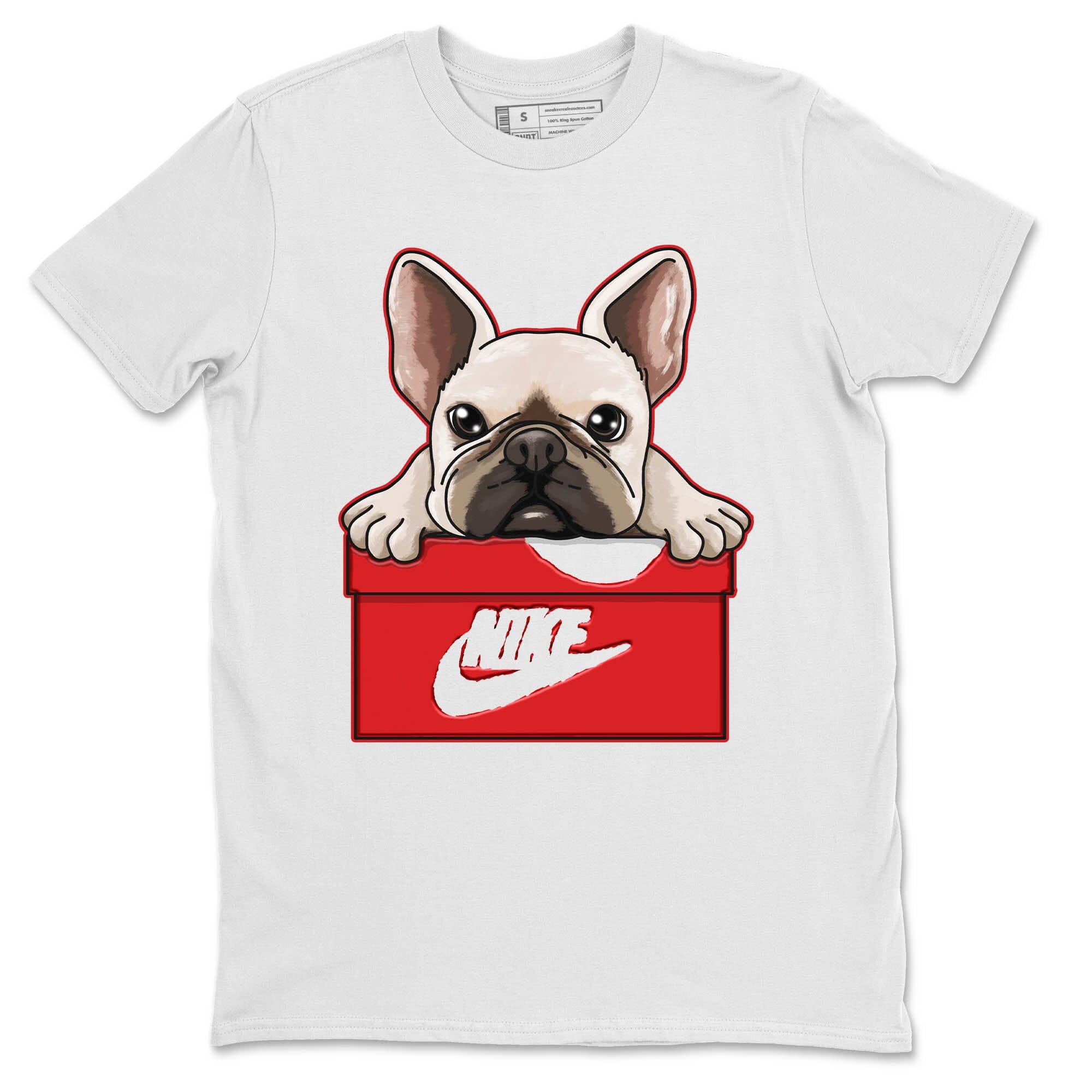 French Bulldog Unisex Tops - Air Jordan 1 Lost & Found