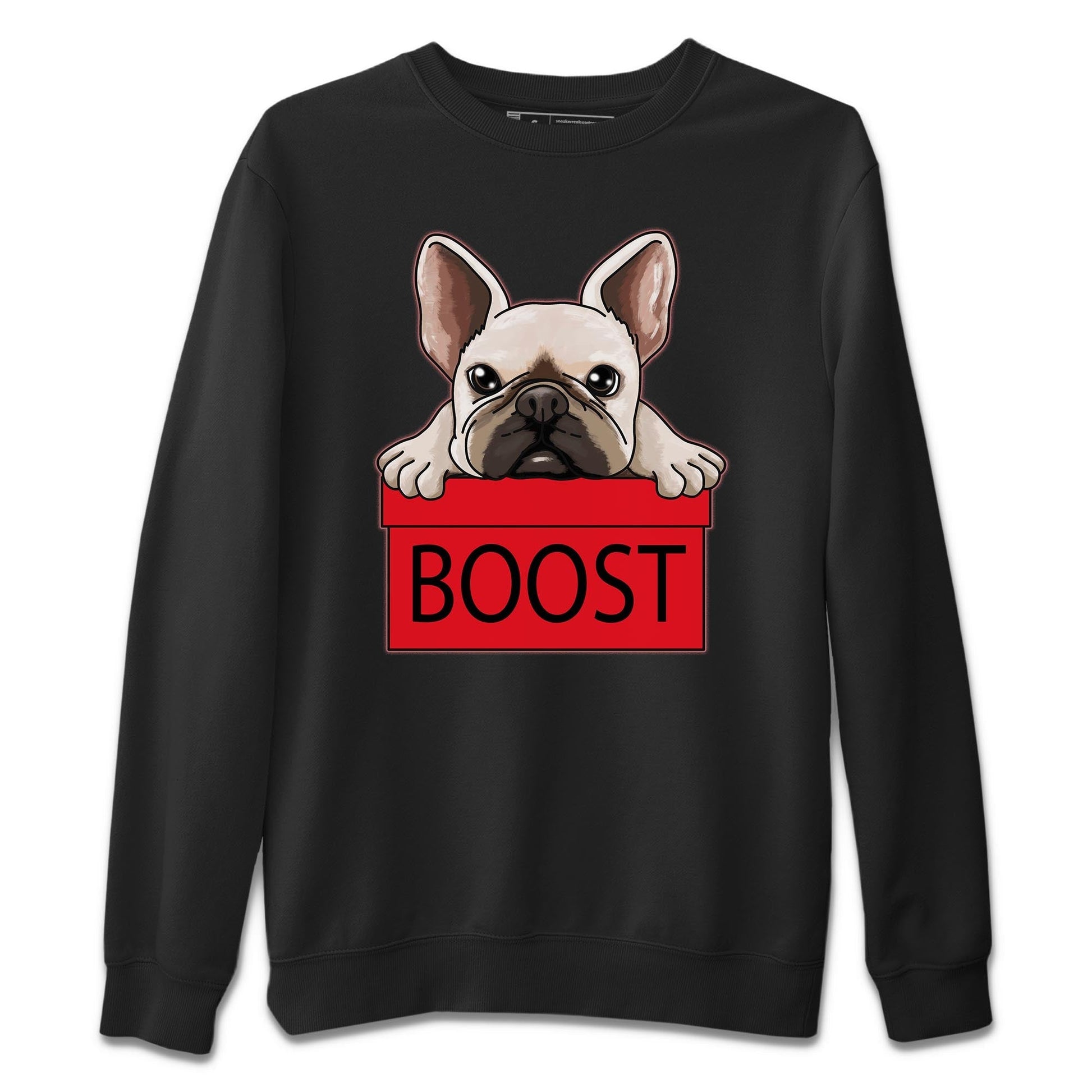 French Bulldog Unisex Tops - Yeezy 700 Hi-Res Red