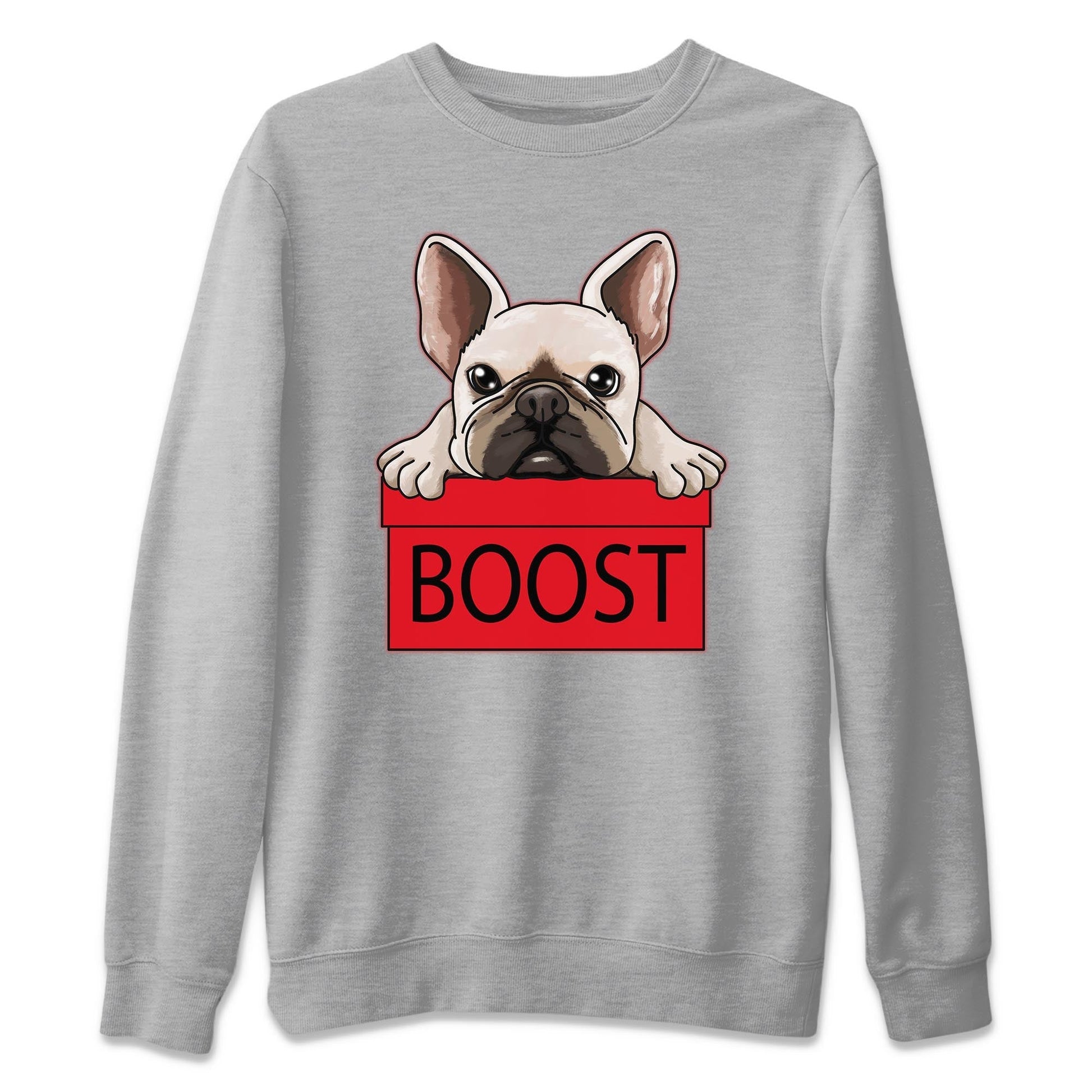 French Bulldog Unisex Tops - Yeezy 700 Hi-Res Red