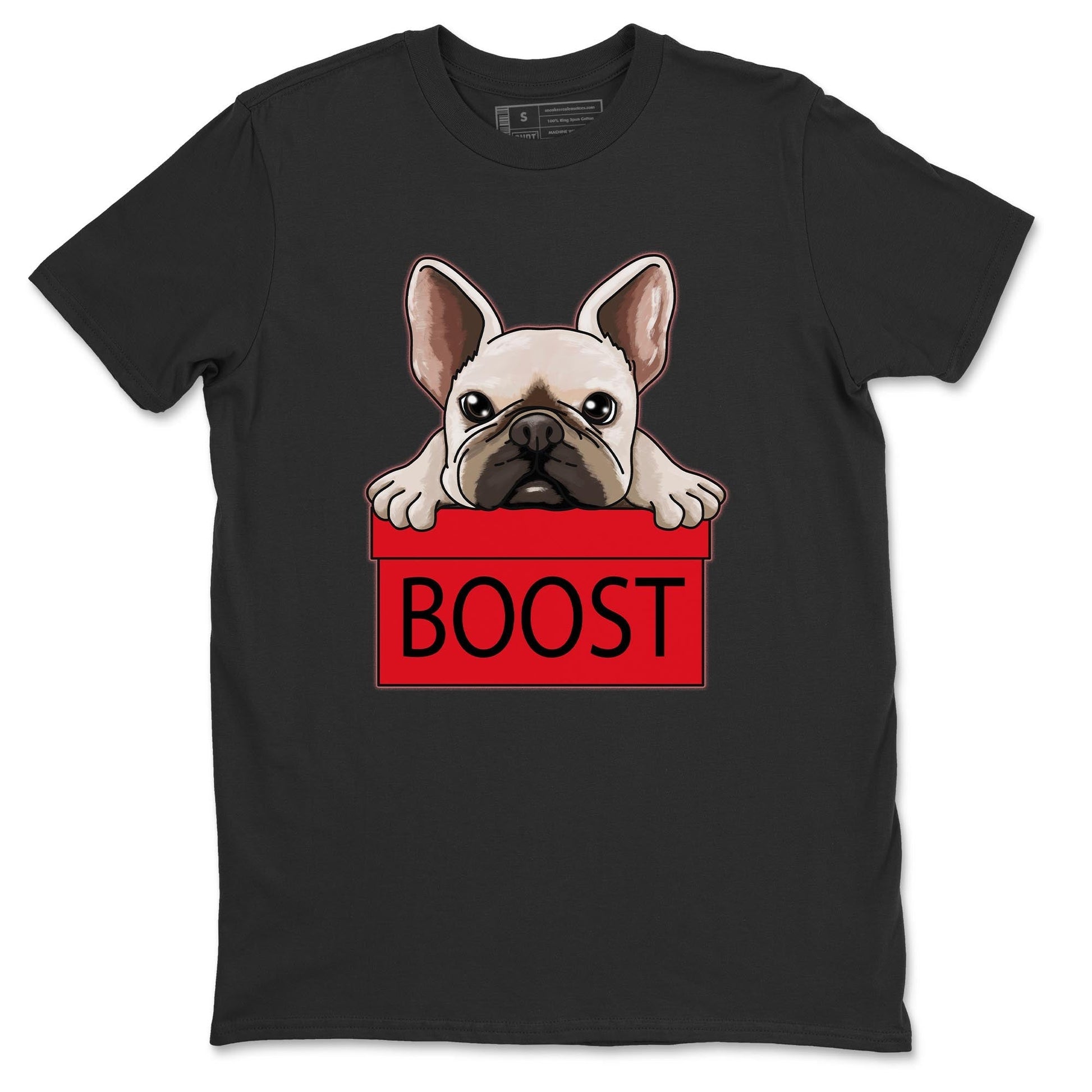 French Bulldog Unisex Tops - Yeezy 700 Hi-Res Red