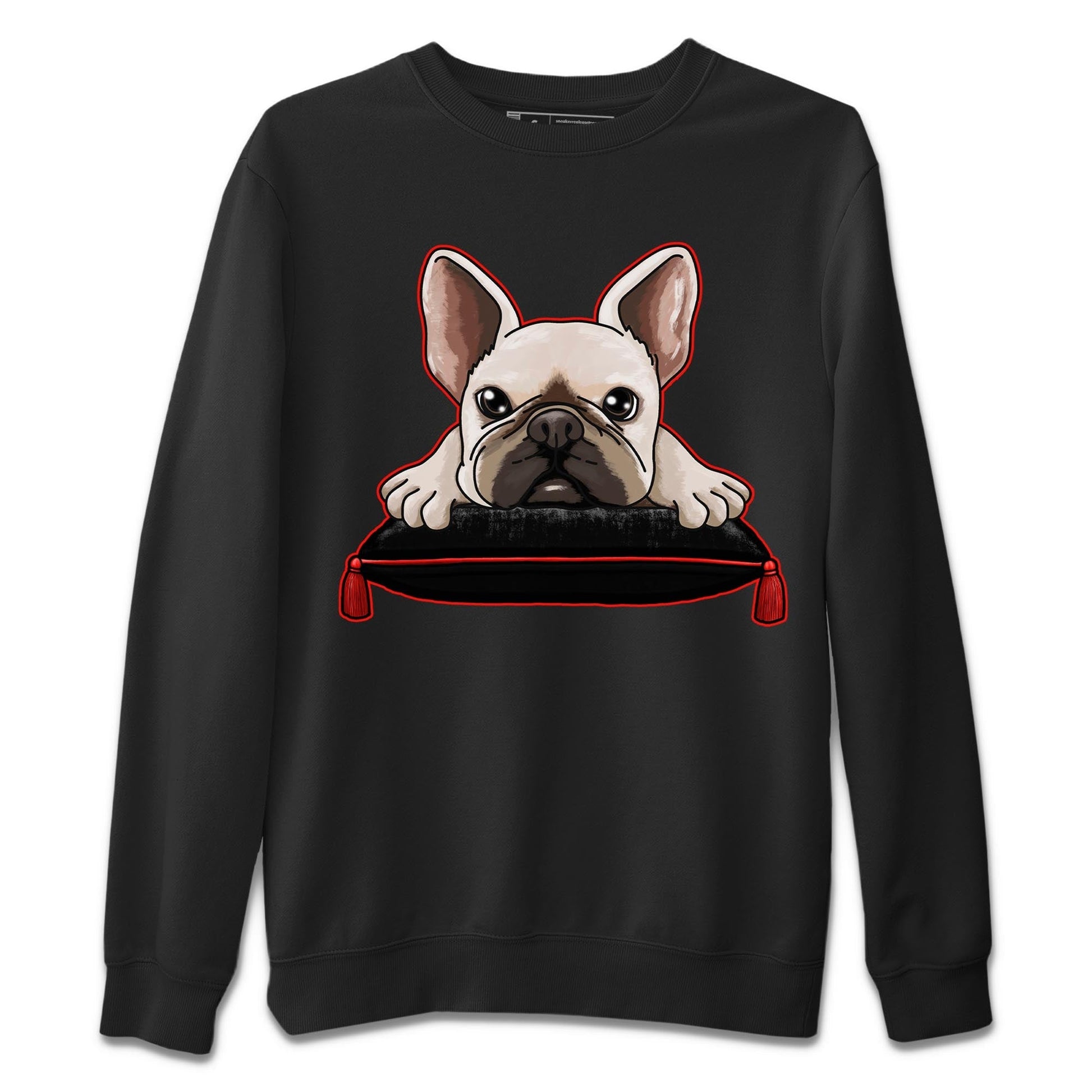 French Bulldog Sneaker Tee - Yeezy 350 Bred