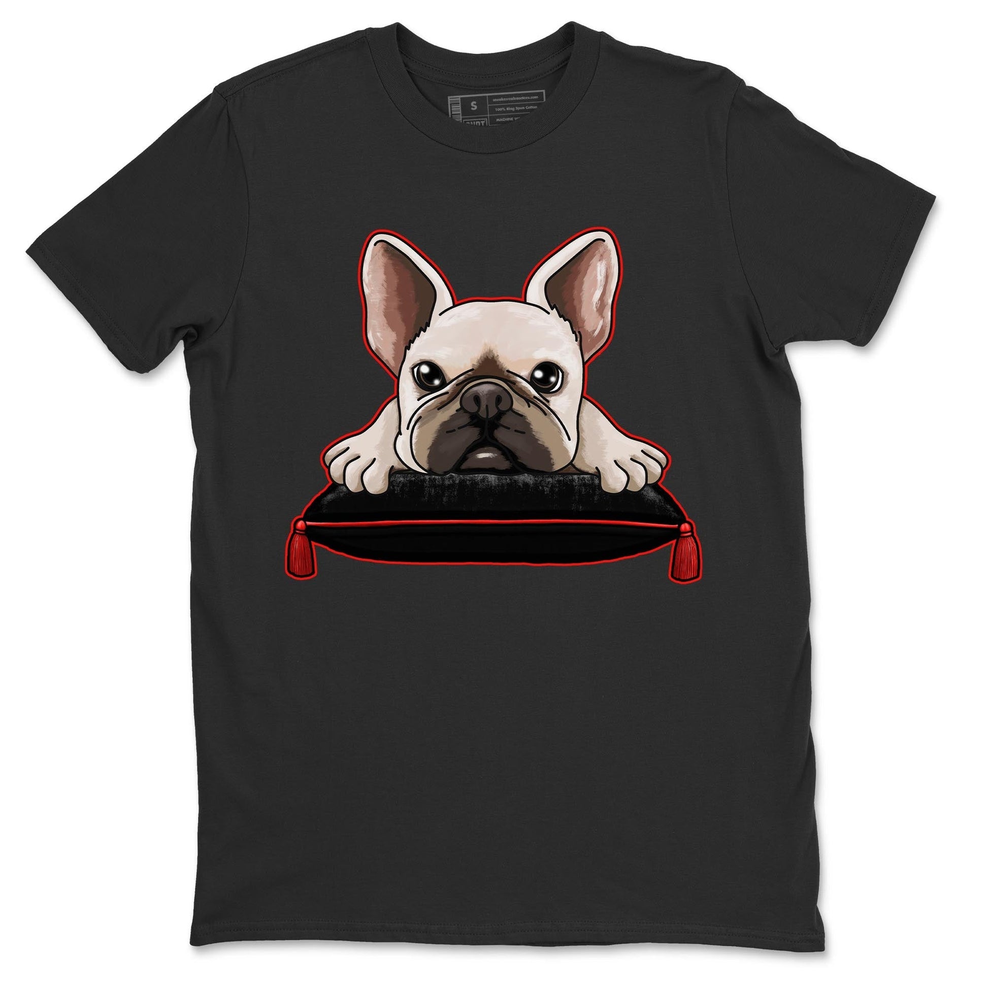 French Bulldog Sneaker Tee - Yeezy 350 Bred