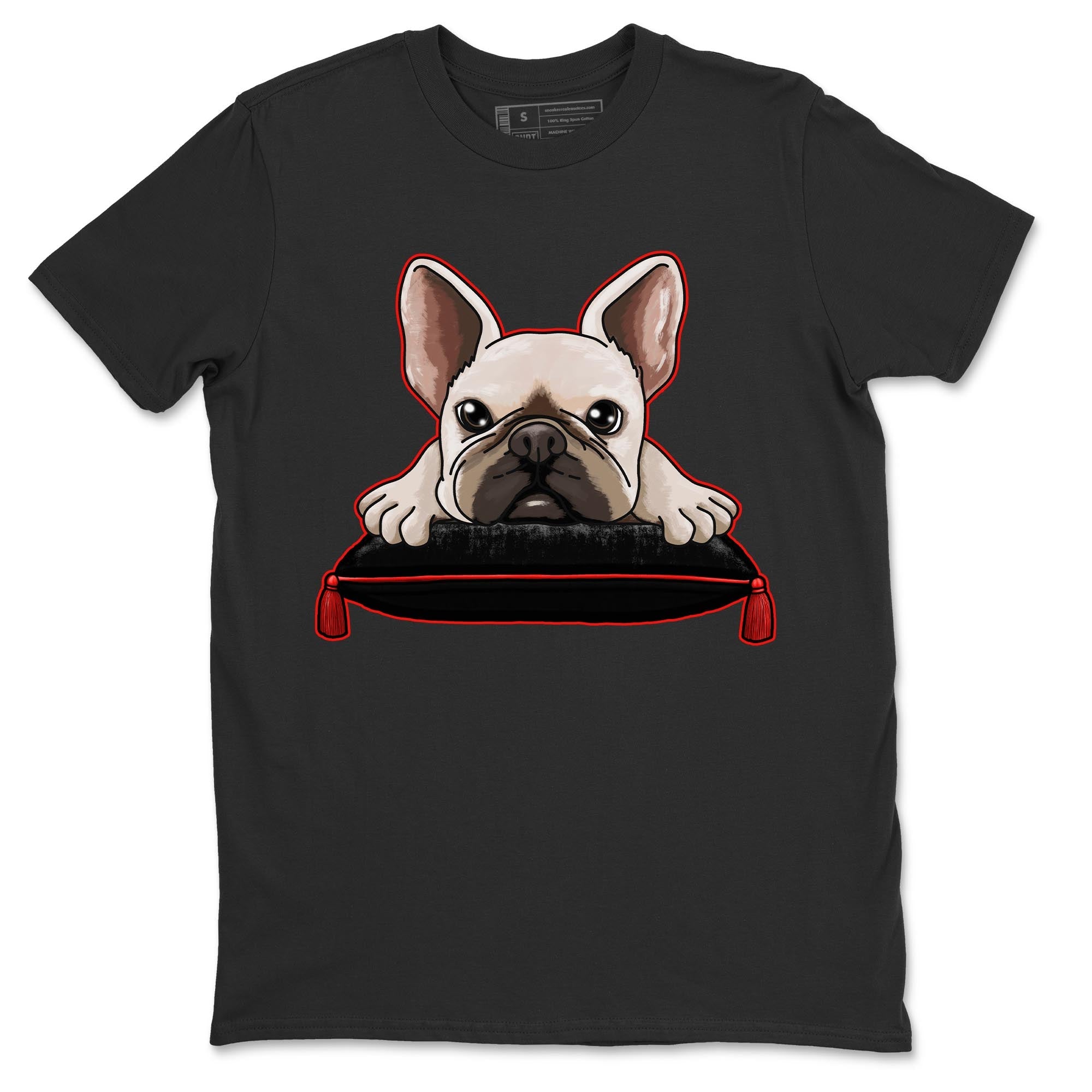 French Bulldog Sneaker Tee - Yeezy 350 Bred