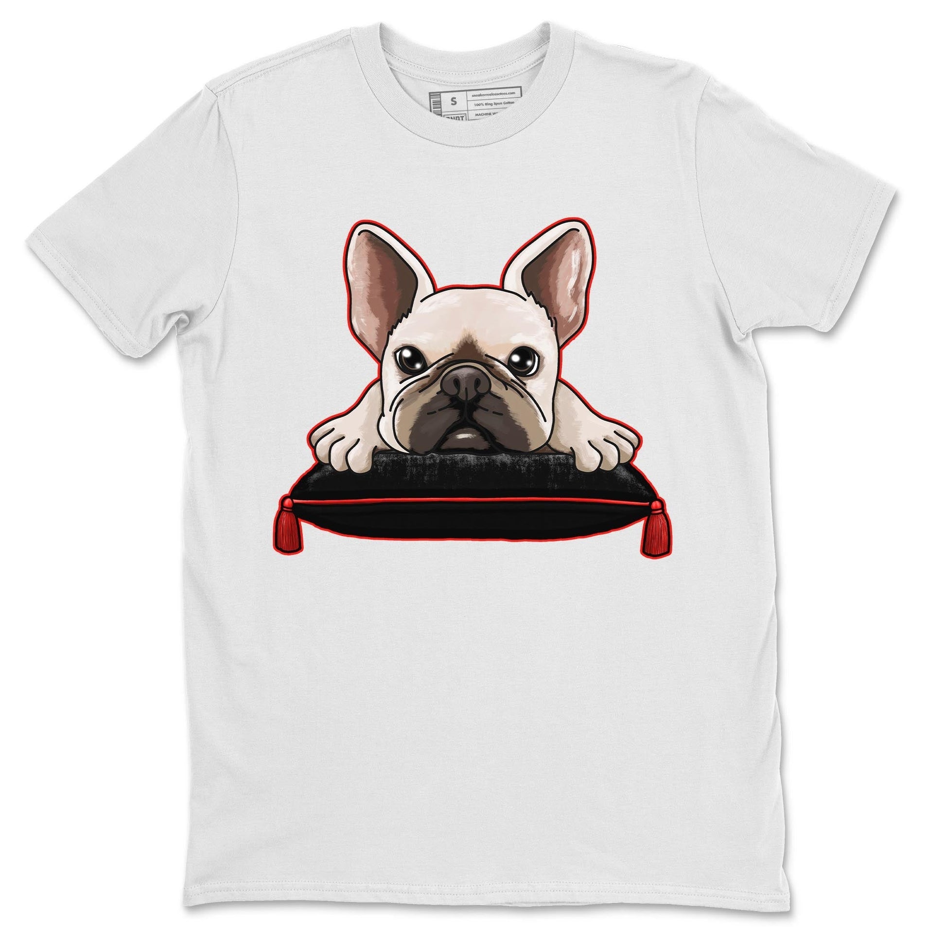 French Bulldog Sneaker Tee - Yeezy 350 Bred
