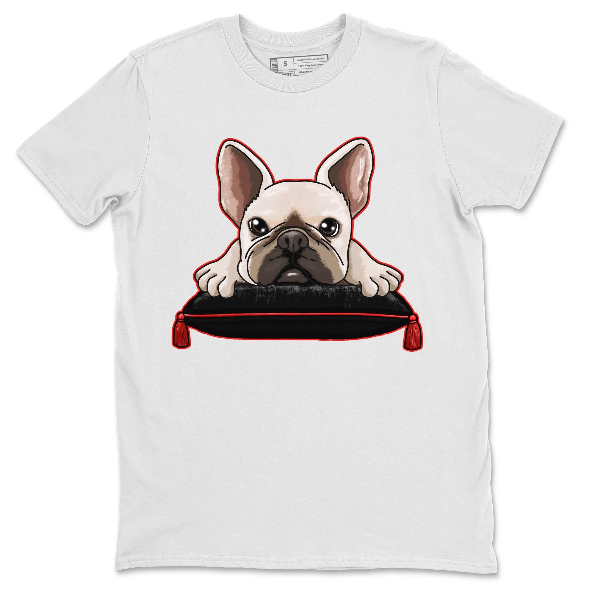 French Bulldog Sneaker Tee - Yeezy 350 Bred