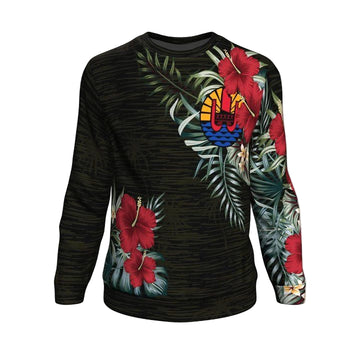 French Polynesia Hibiscus Sweater Sweater A7 ? Usalast