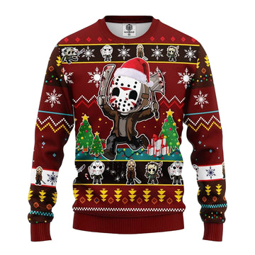 Friday The 13th Jason Voorhees Horror Movies Funny Ugly Christmas Sweater Amazing Gift Idea Thanksgiving Gift ? Usalast