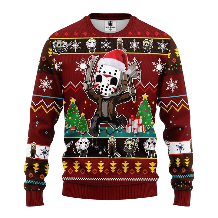Friday The 13th Jason Voorhees Horror Movies Funny Ugly Christmas Sweater Amazing Gift Idea Thanksgiving Gift ? Usalast