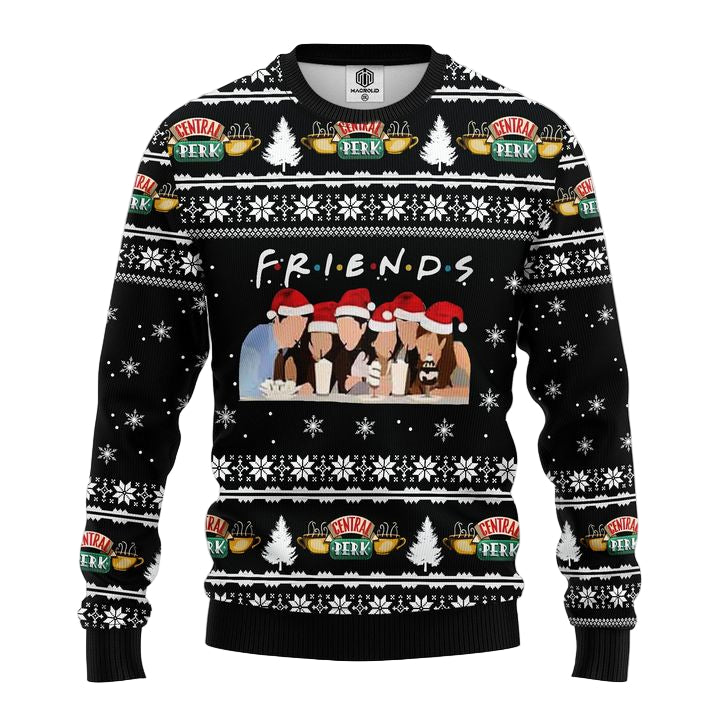 Friends Ugly Christmas Sweater Amazing Gift Idea Thanksgiving Gift ? Usalast