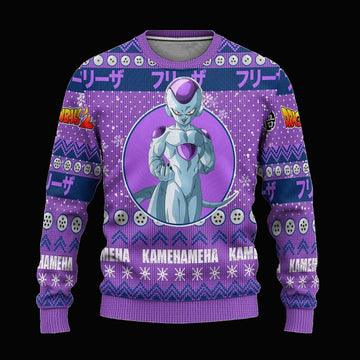Frieza Anime Ugly Christmas Sweater Dragon Ball Z Xmas Gift ? Usalast