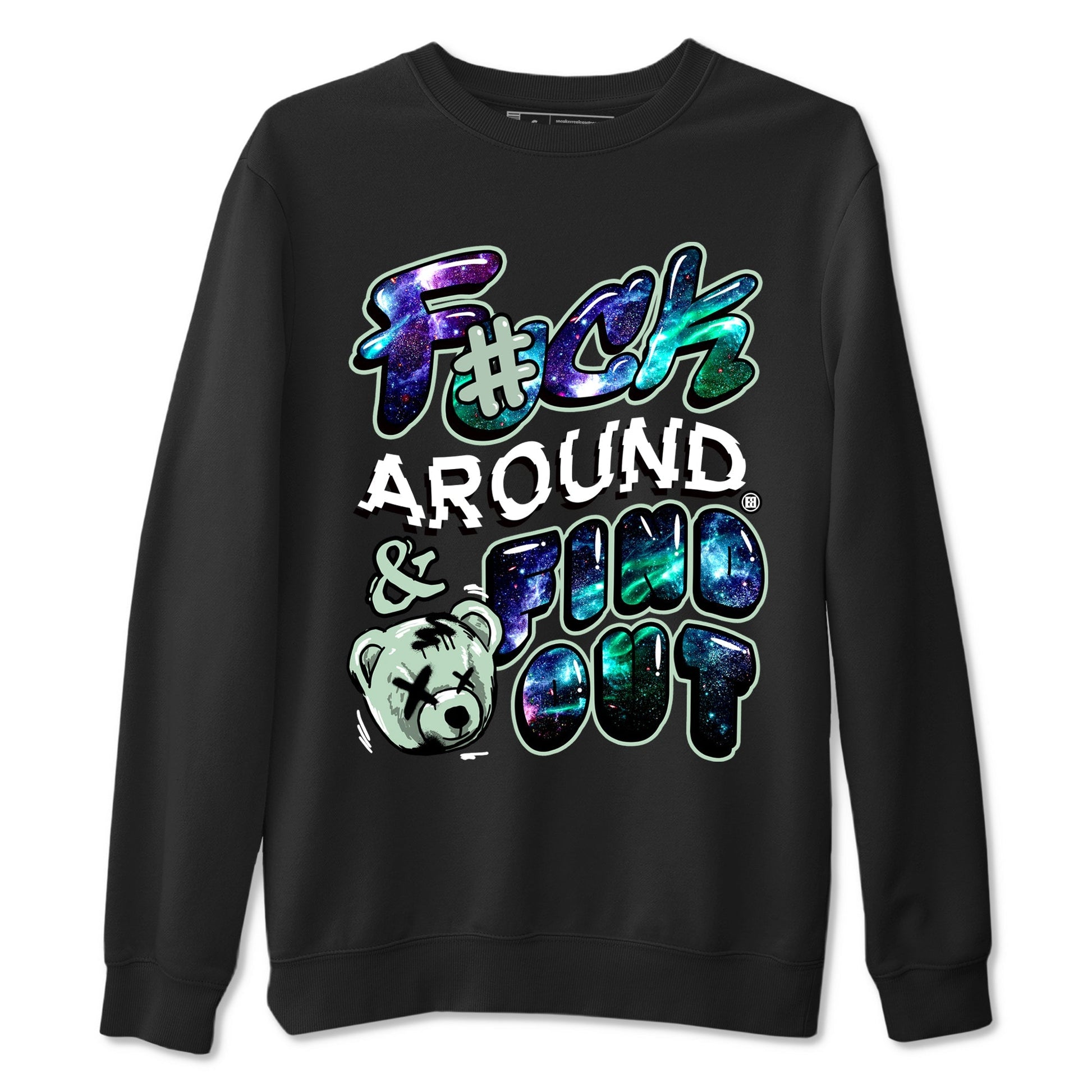 Fuck Around And Find Out Sneaker Tees - Air Foamposite One Galaxy