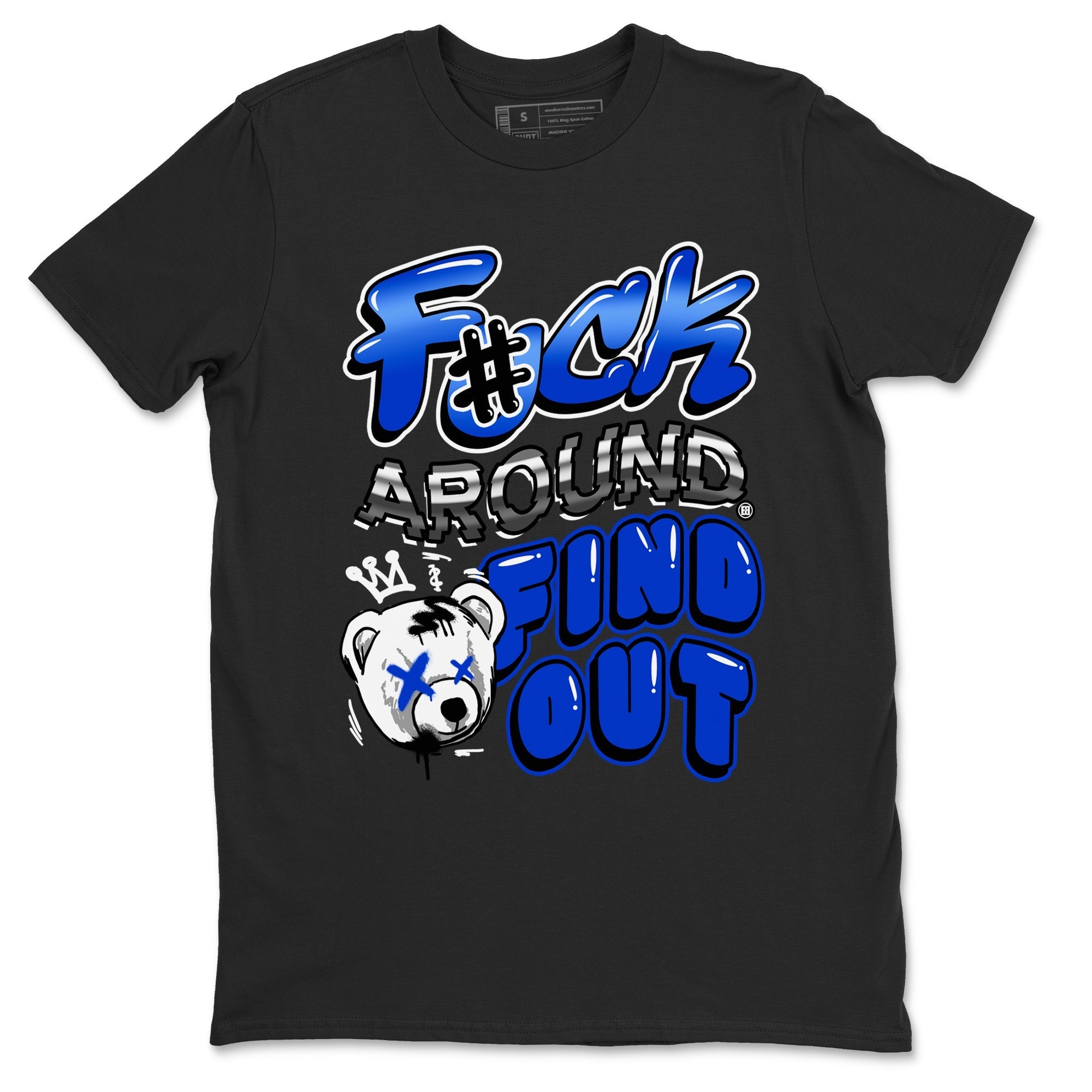 Fuck Around And Find Out Sneaker Tees - Air Jordan 12 Blueberry