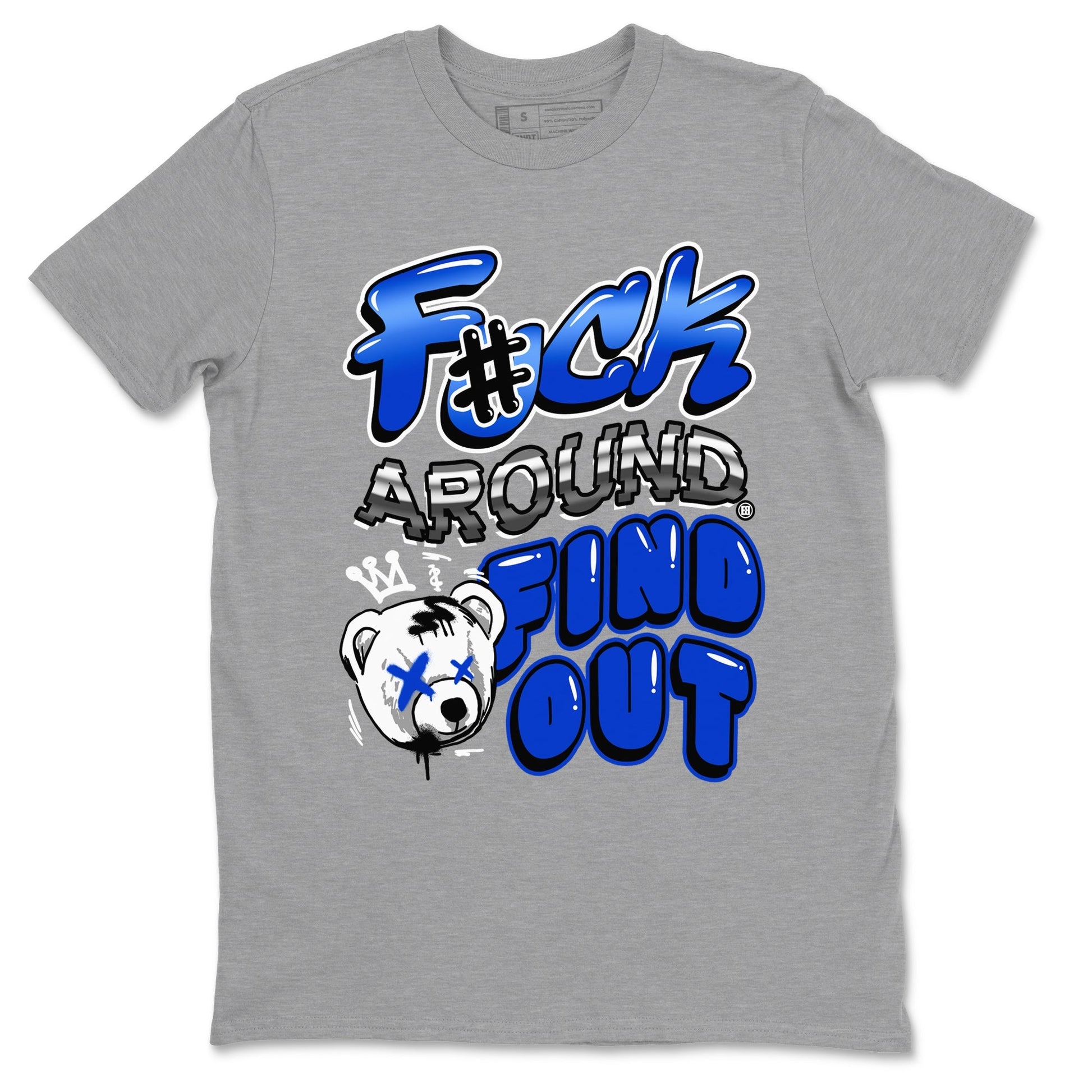 Fuck Around And Find Out Sneaker Tees - Air Jordan 12 Blueberry
