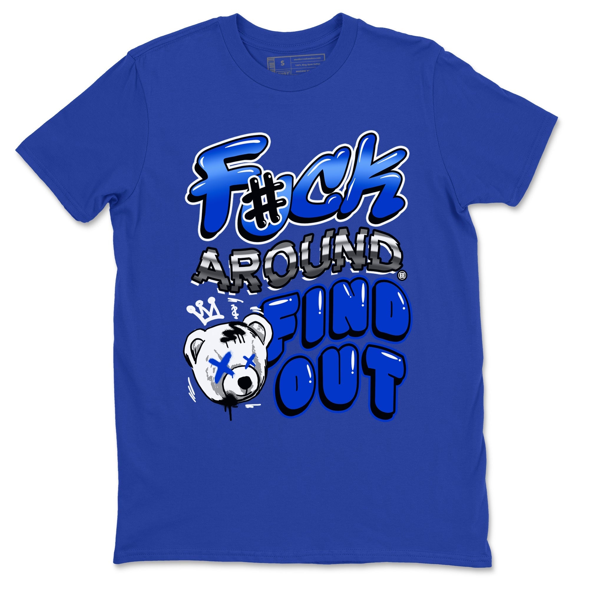 Fuck Around And Find Out Sneaker Tees - Air Jordan 12 Blueberry