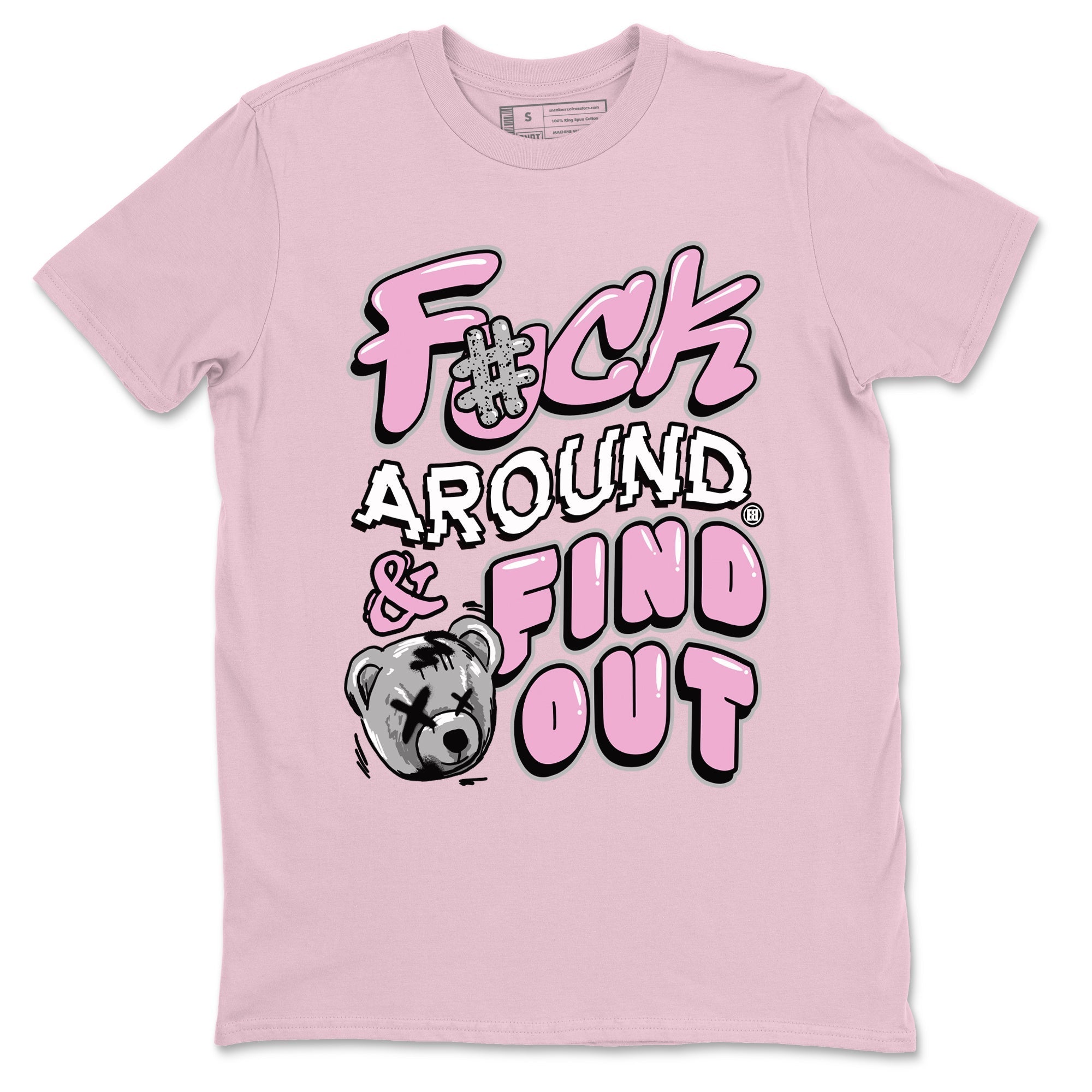 Fuck Around And Find Out Sneaker Tees - Air Jordan 4 Orchid