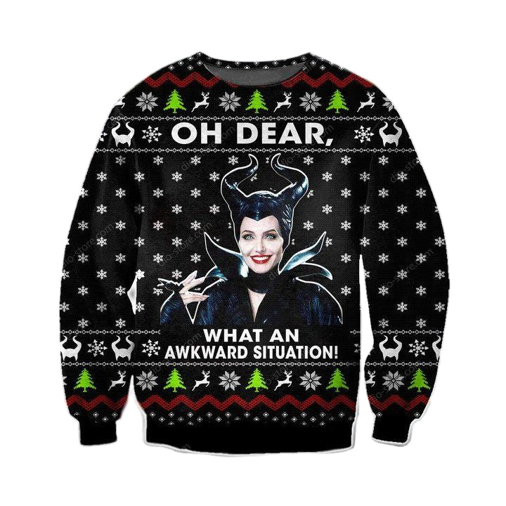 Funny Maleficent Christmas Sweater ? Usalast