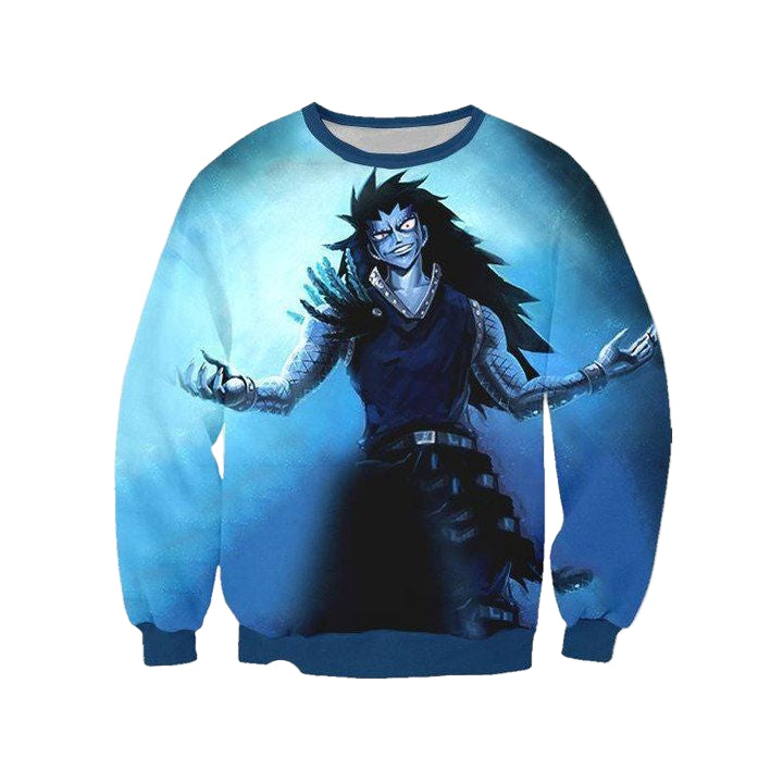Gajeel Redfox Sweater ? Fairy Tail 3D Printed Sweater ? Otakuform Anime Manga Shop Inc Sh9635 ? Usalast