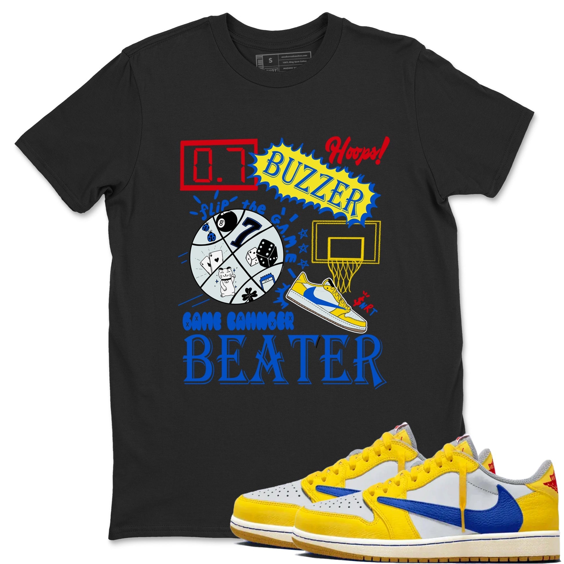 Game Changer Sneaker Tees - Air Jordan 1 Travis Scott Canary