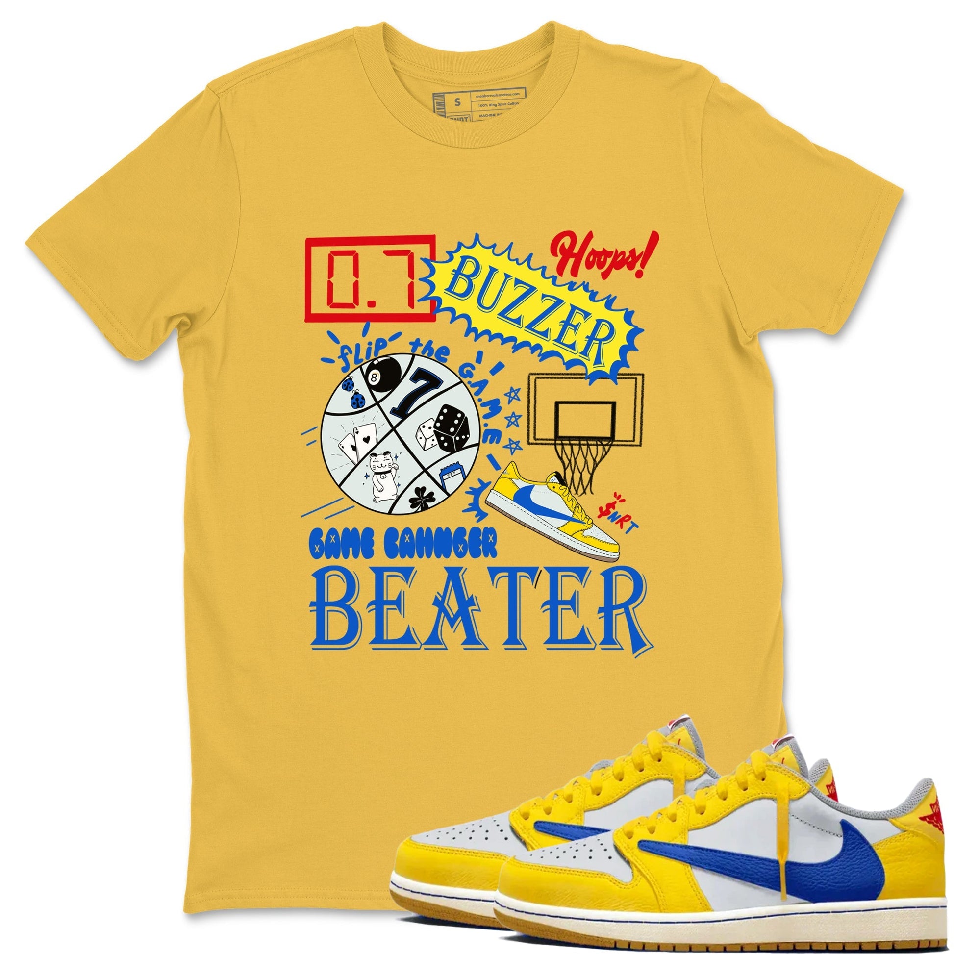 Game Changer Sneaker Tees - Air Jordan 1 Travis Scott Canary