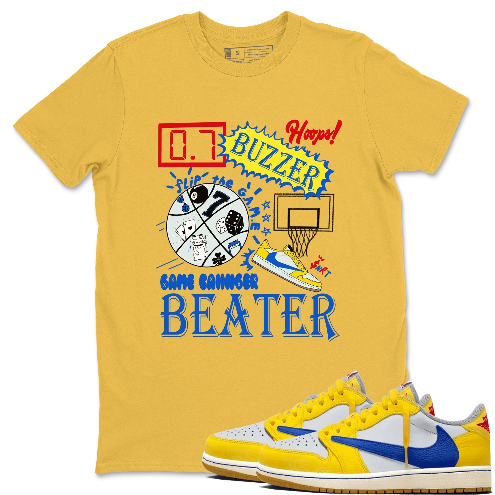 Game Changer Sneaker Tees - Air Jordan 1 Travis Scott Canary