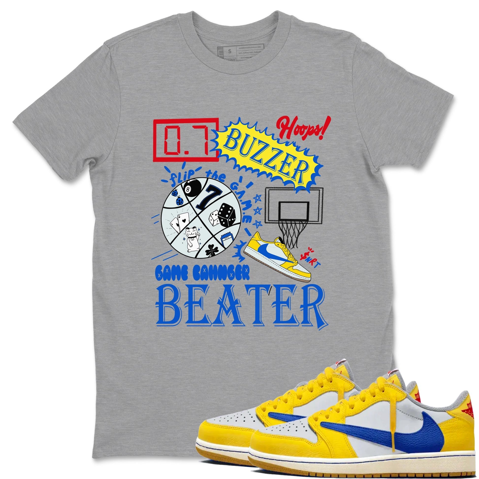 Game Changer Sneaker Tees - Air Jordan 1 Travis Scott Canary