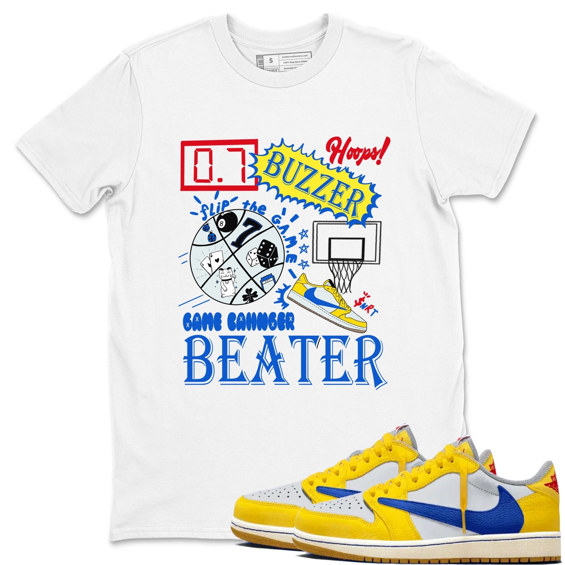Game Changer Sneaker Tees - Air Jordan 1 Travis Scott Canary