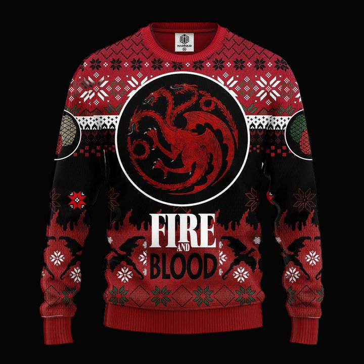 Game Of Thrones Targaryen Ugly Christmas Sweater Amazing Gift Idea Thanksgiving Gift ? Usalast