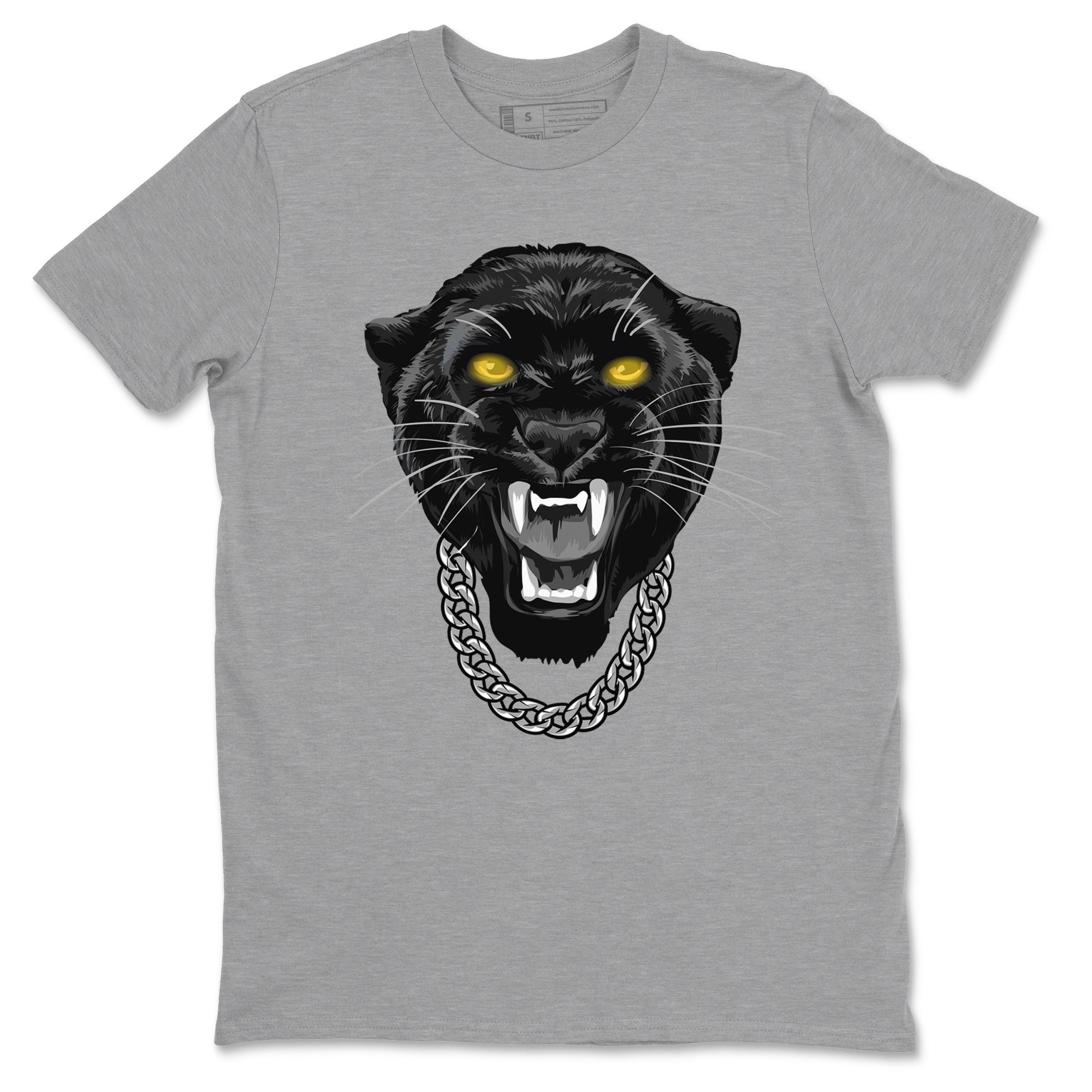 Gangster Black Cat Sneaker Tees - Air Jordan 5 Black Cat