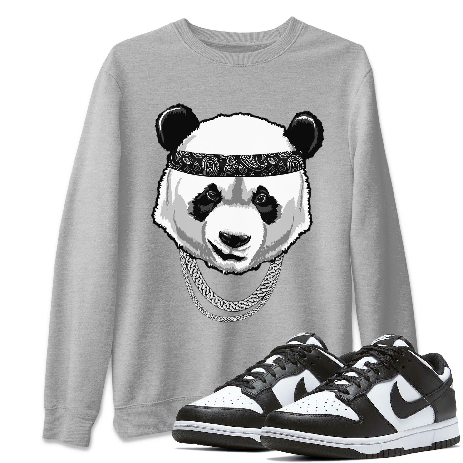 Gangster Panda Unisex Tops - Dunk Panda