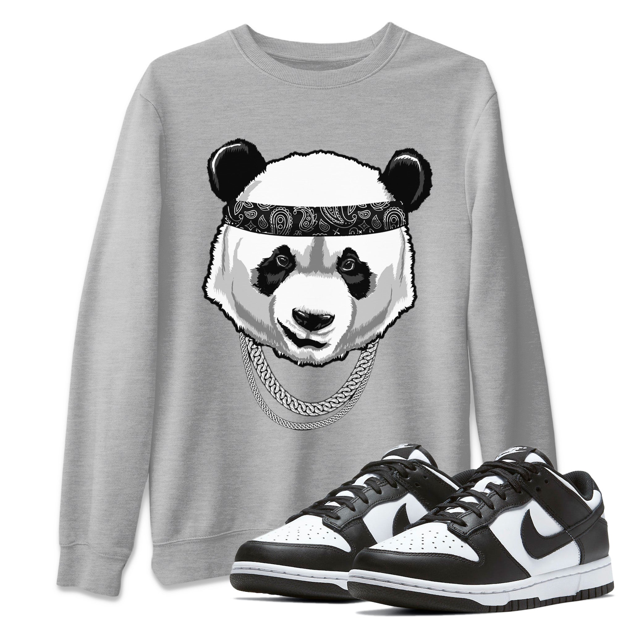 Gangster Panda Unisex Tops - Dunk Panda