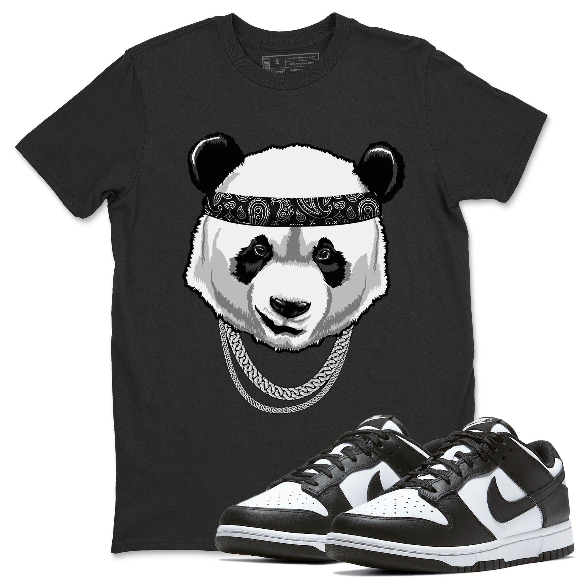 Gangster Panda Unisex Tops - Dunk Panda