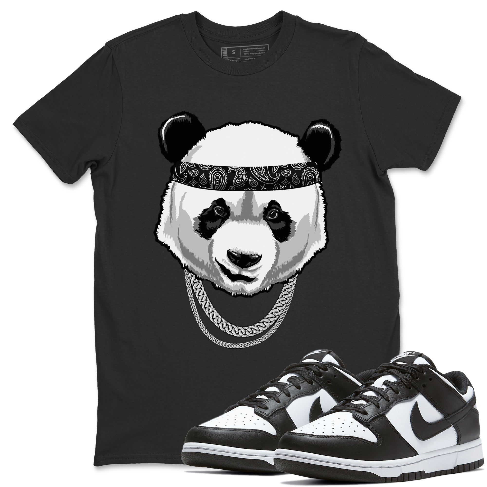 Gangster Panda Unisex Tops - Dunk Panda