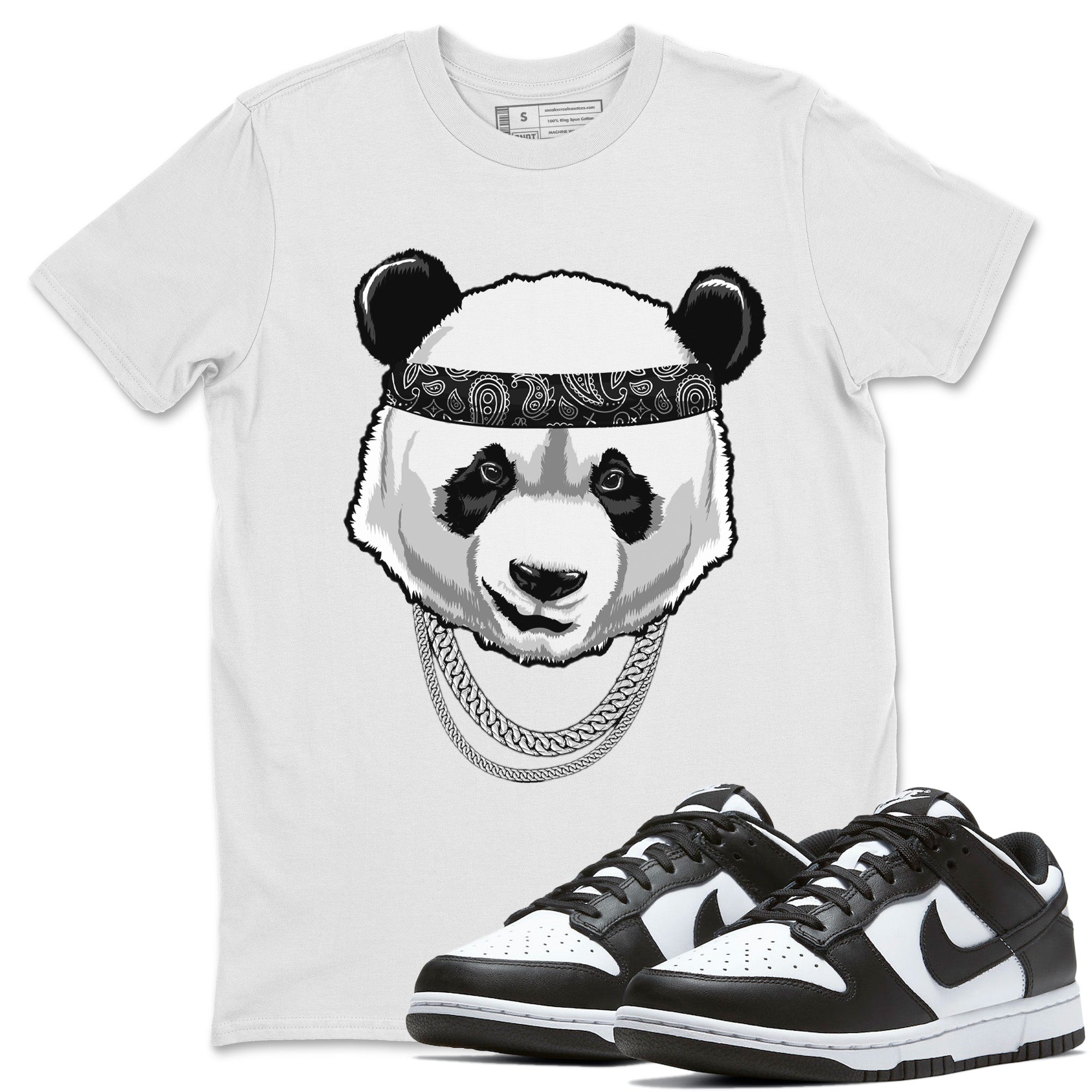 Gangster Panda Unisex Tops - Dunk Panda