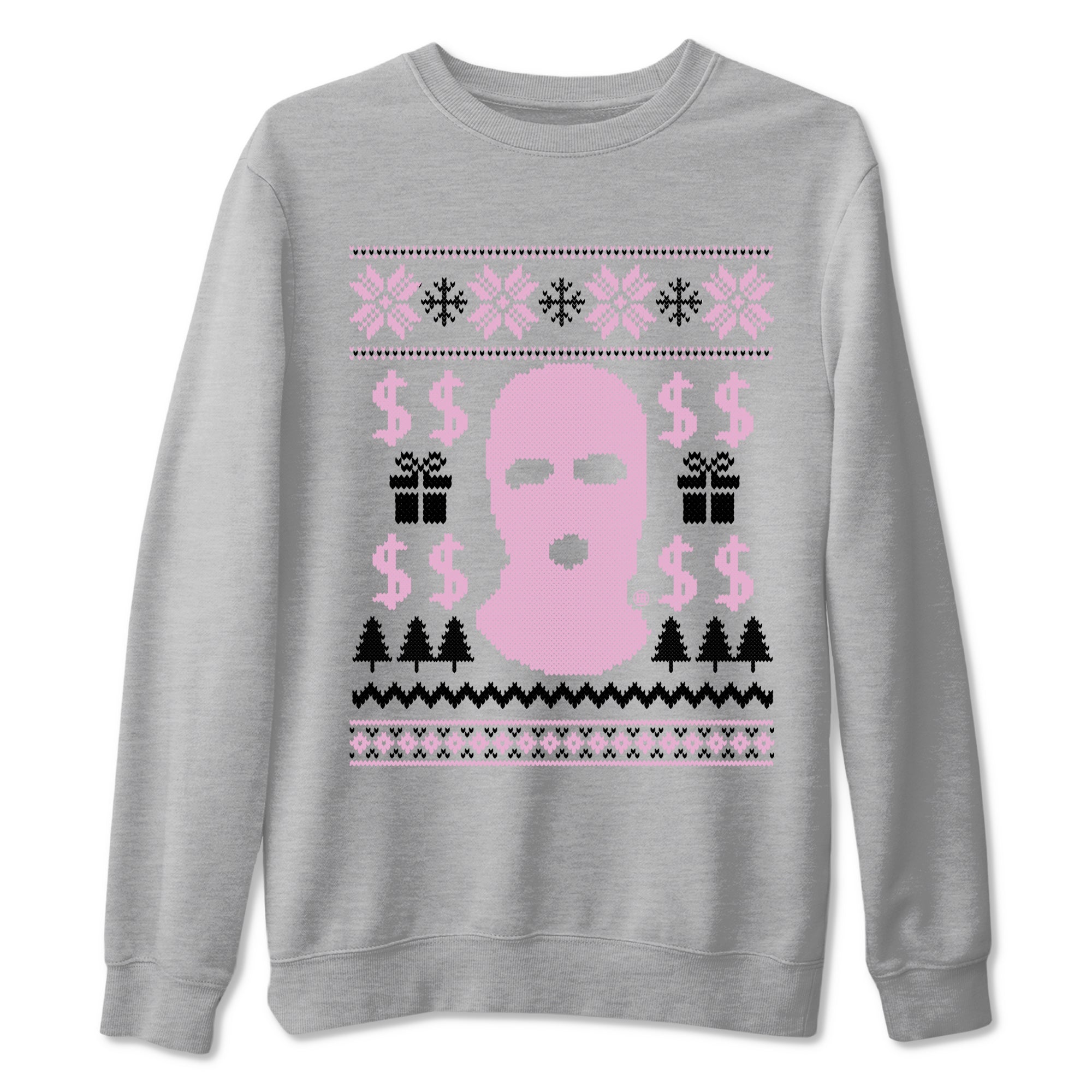 Gangster Ugly Sweater Sneaker Tees - Air Jordan 4 Orchid