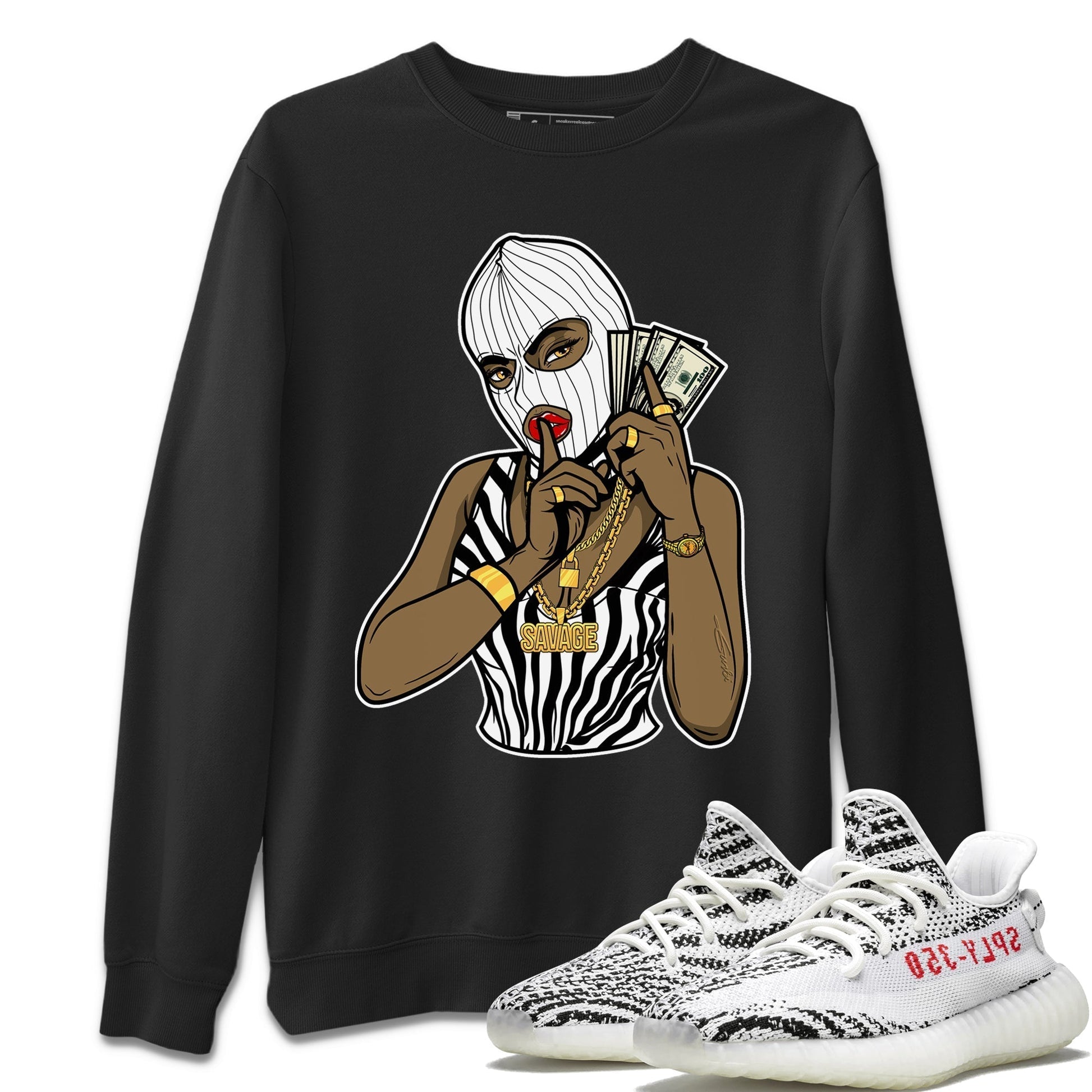 Gangster Women Unisex Tops - Yeezy 350 Zebra