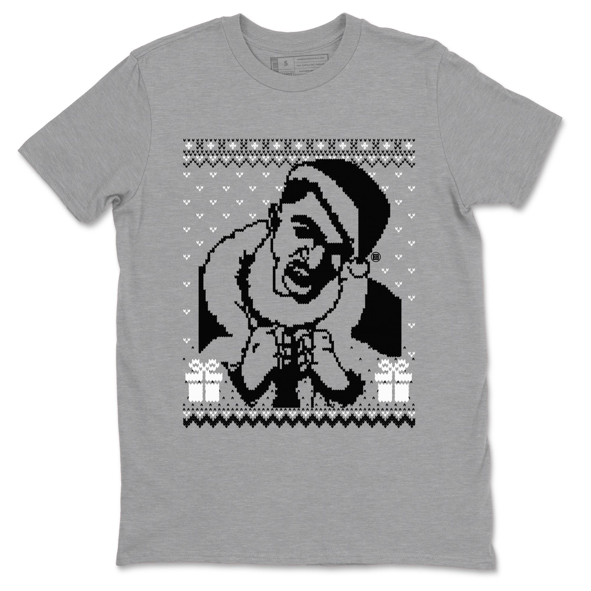 Gangster Wrapper Sneaker Tees - Air Jordan 4 White Thunder