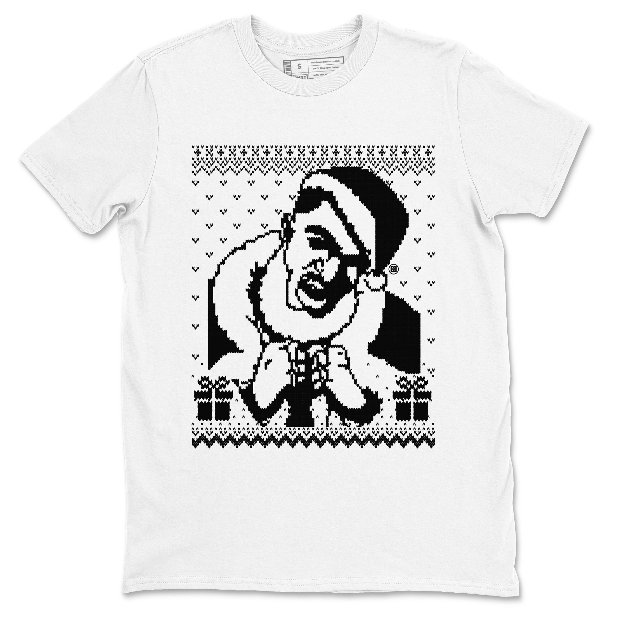 Gangster Wrapper Sneaker Tees - Air Jordan 4 White Thunder