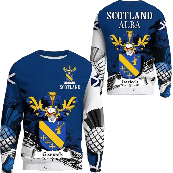 Garioch Scottish Family Crest Scotland Special Sweater A7 ? Usalast